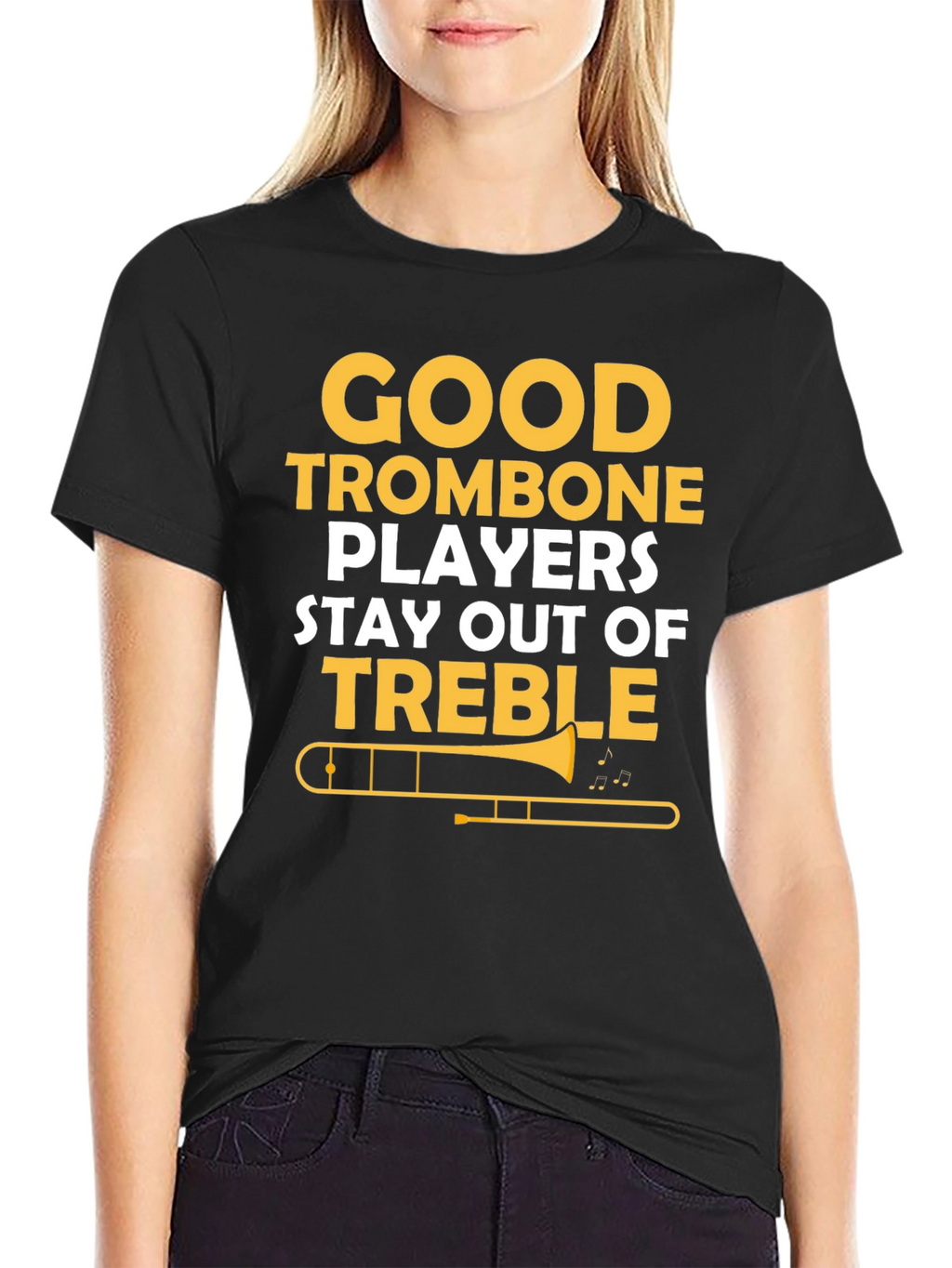 Good Trombone Players T-Shirt Funny Music Tee