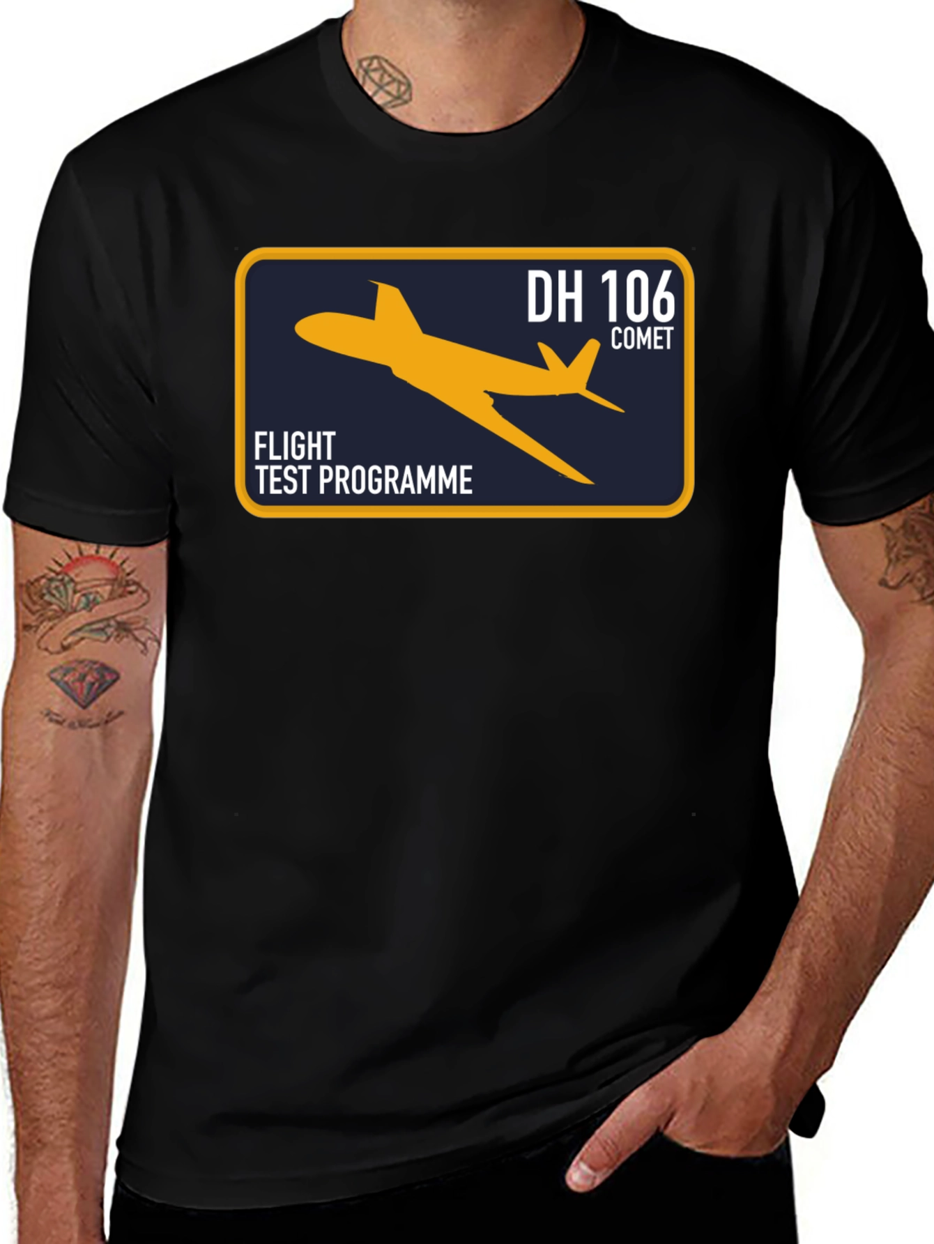 DH 106 Comet Flight Test Programme T-Shirt