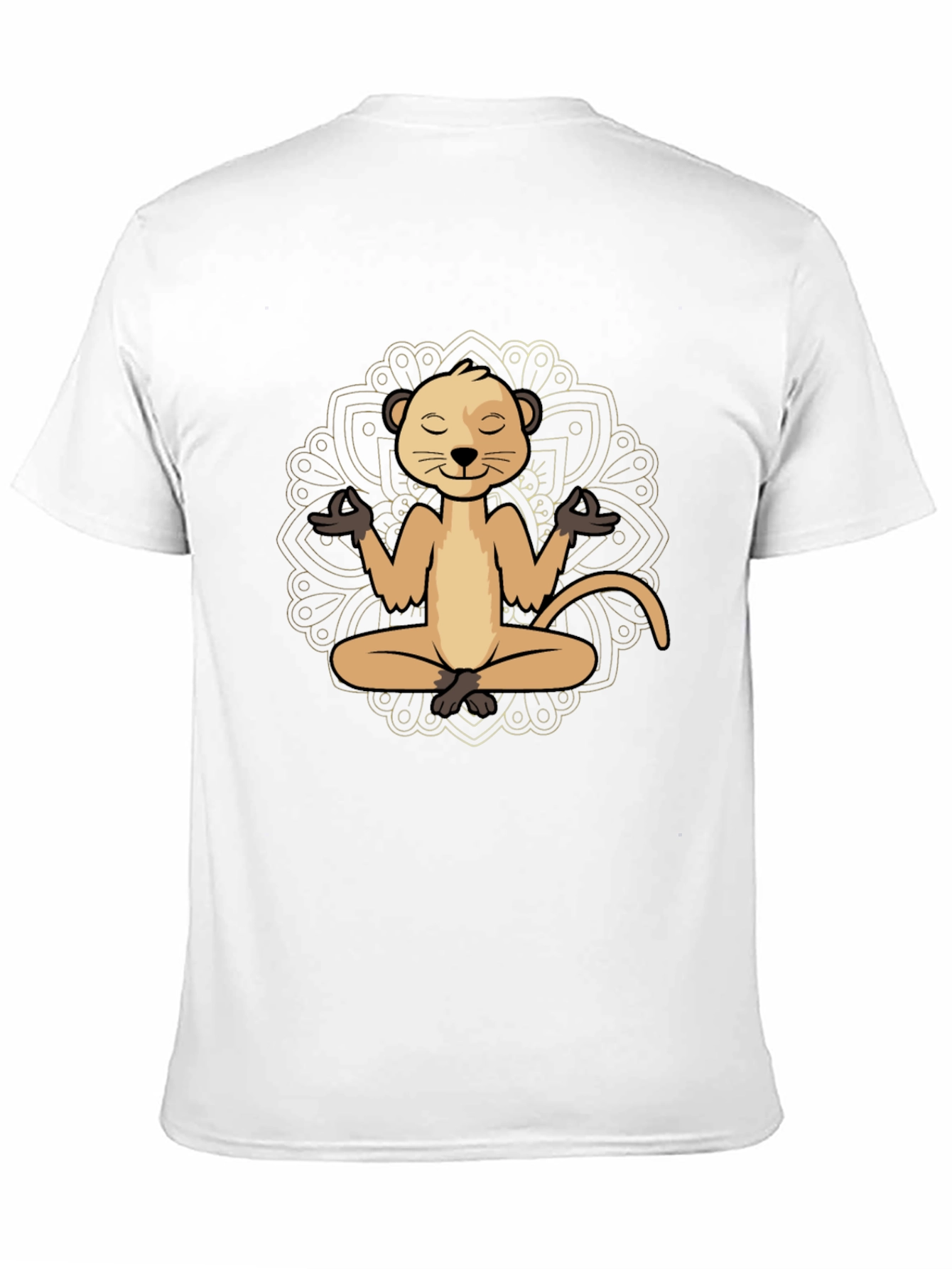 Meditating Meerkat Graphic T-Shirt