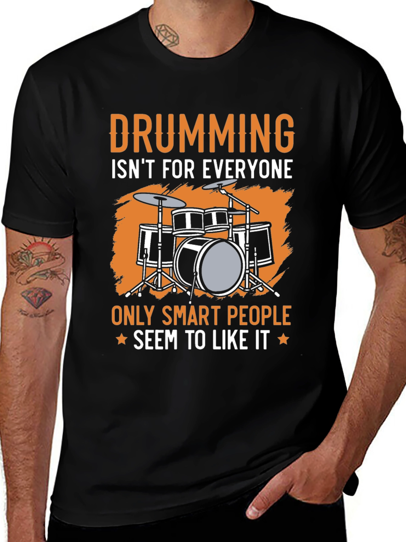 Drumming T-Shirt: Only Smart People Seem to Like It