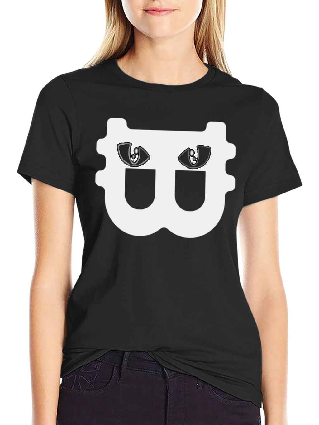Monster Bitcoin Logo Black T-Shirt