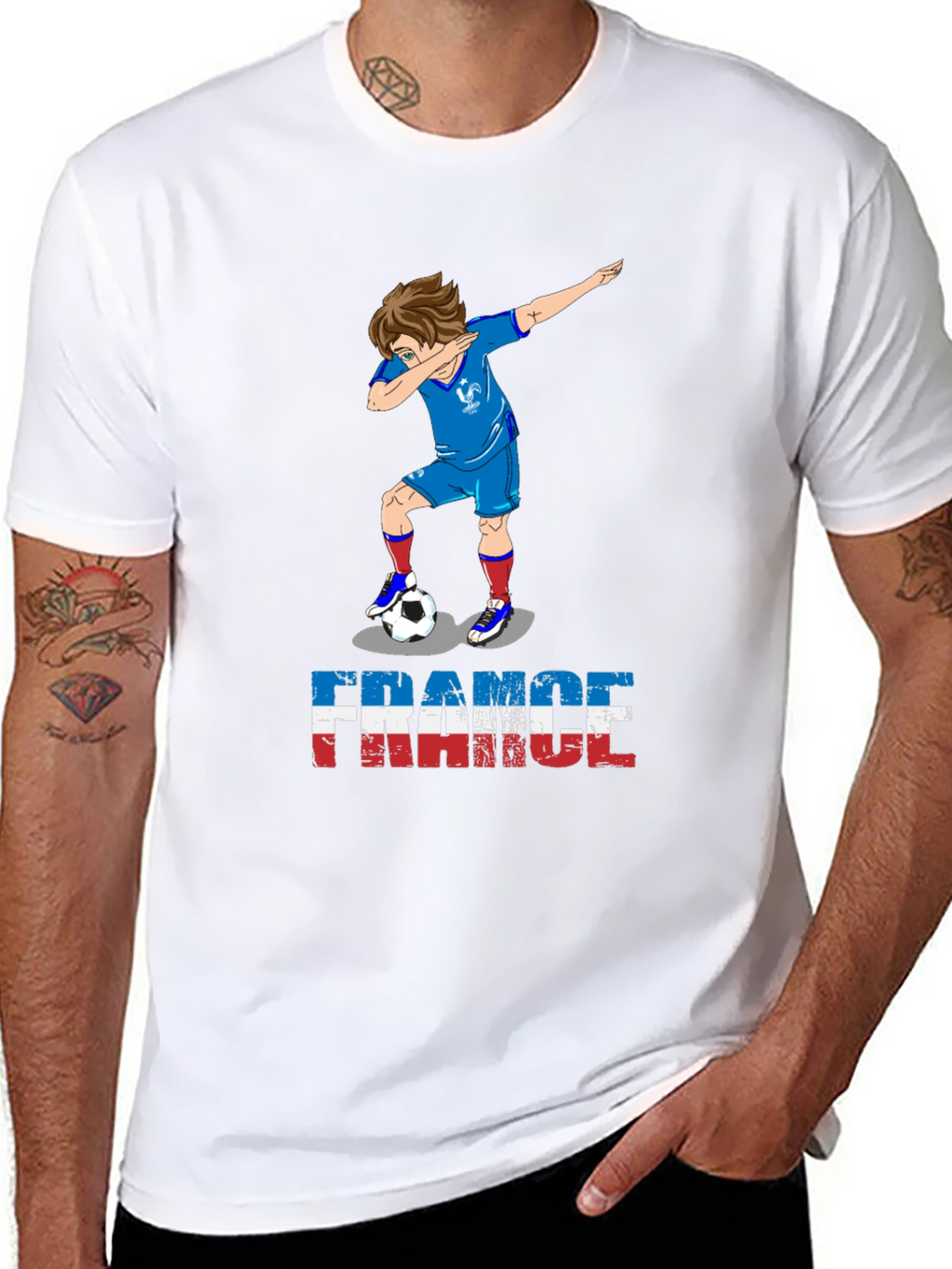 France Soccer Dab T-Shirt