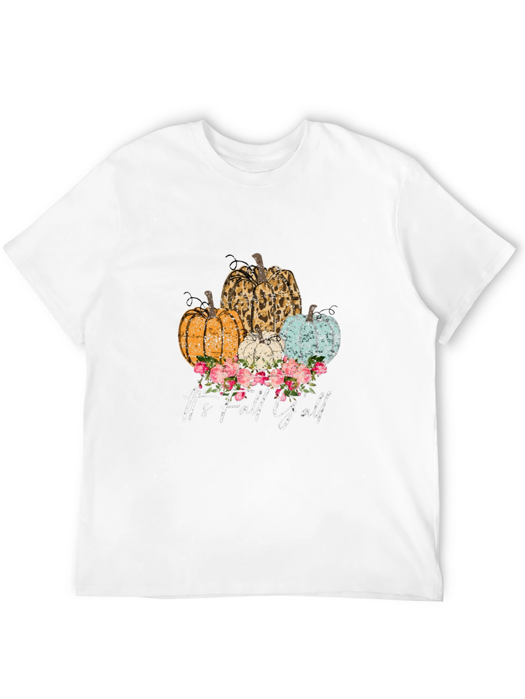 Fall Yall Pumpkin T-Shirt - Autumn Graphic Tee