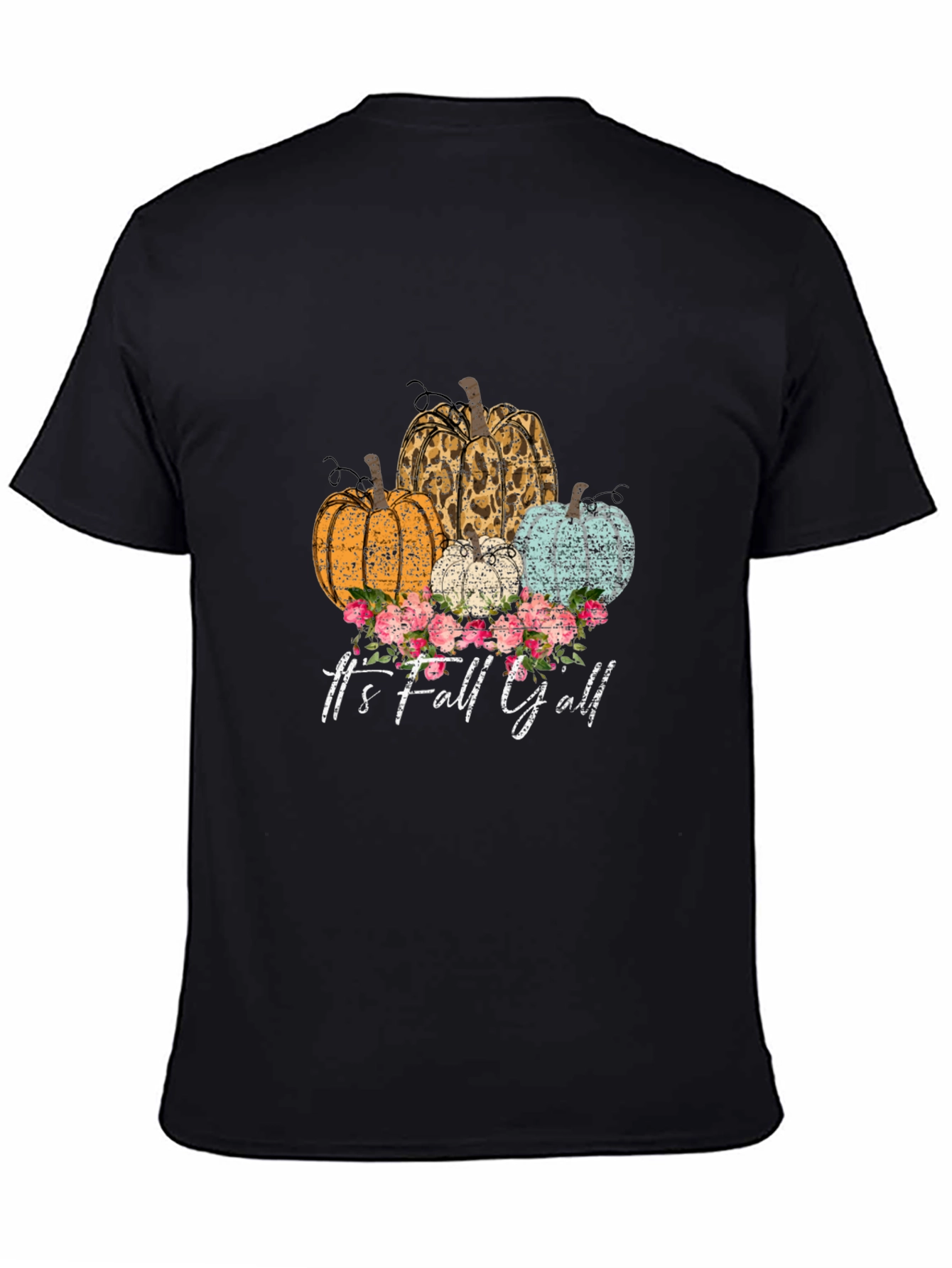 Fall Yall Pumpkin T-Shirt - Autumn Graphic Tee