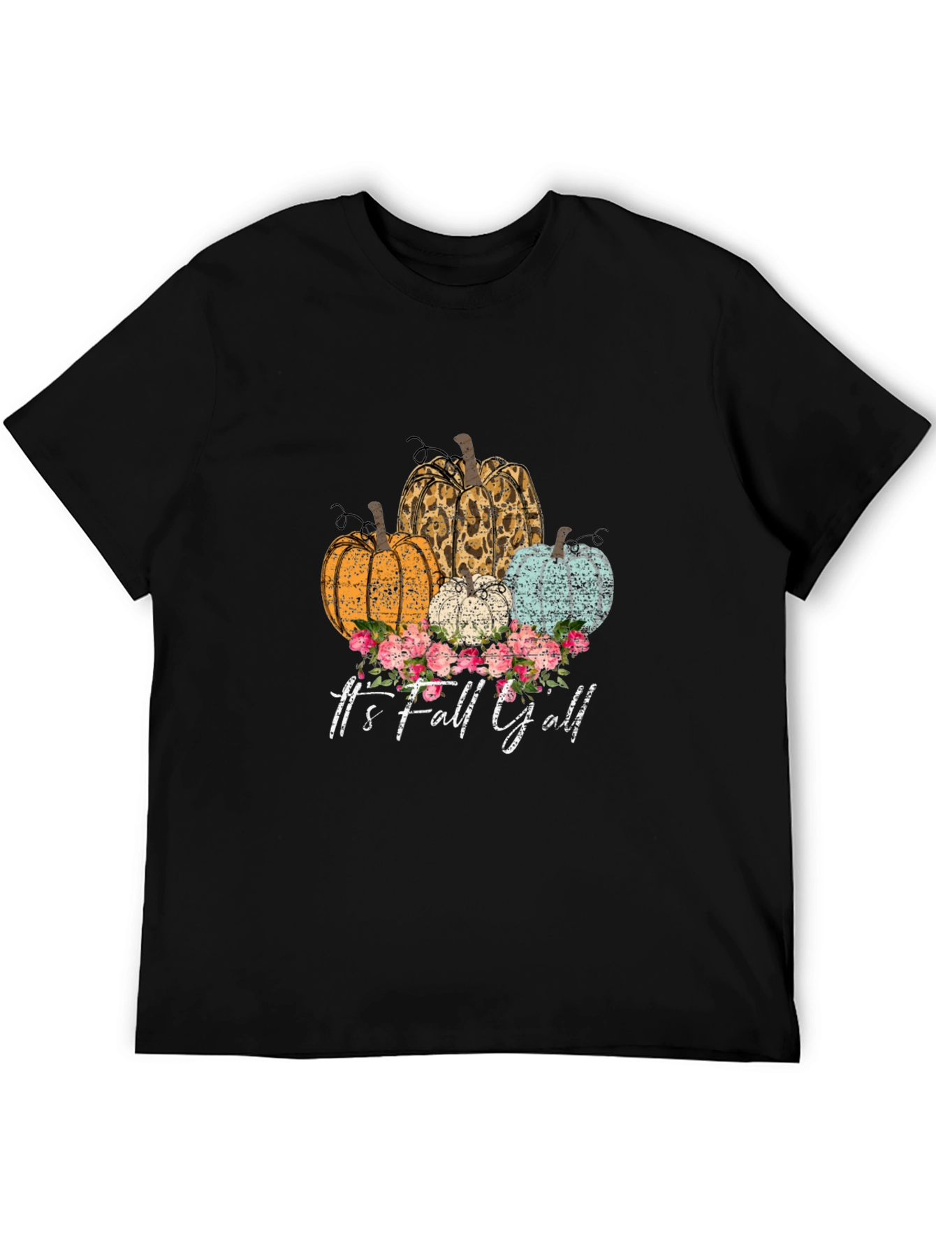 Fall Yall Pumpkin T-Shirt - Autumn Graphic Tee