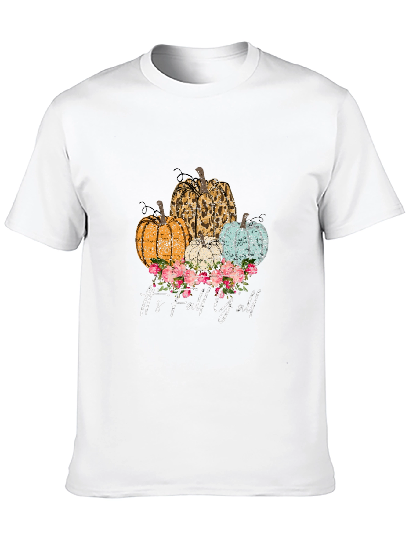 Fall Yall Pumpkin T-Shirt - Autumn Graphic Tee