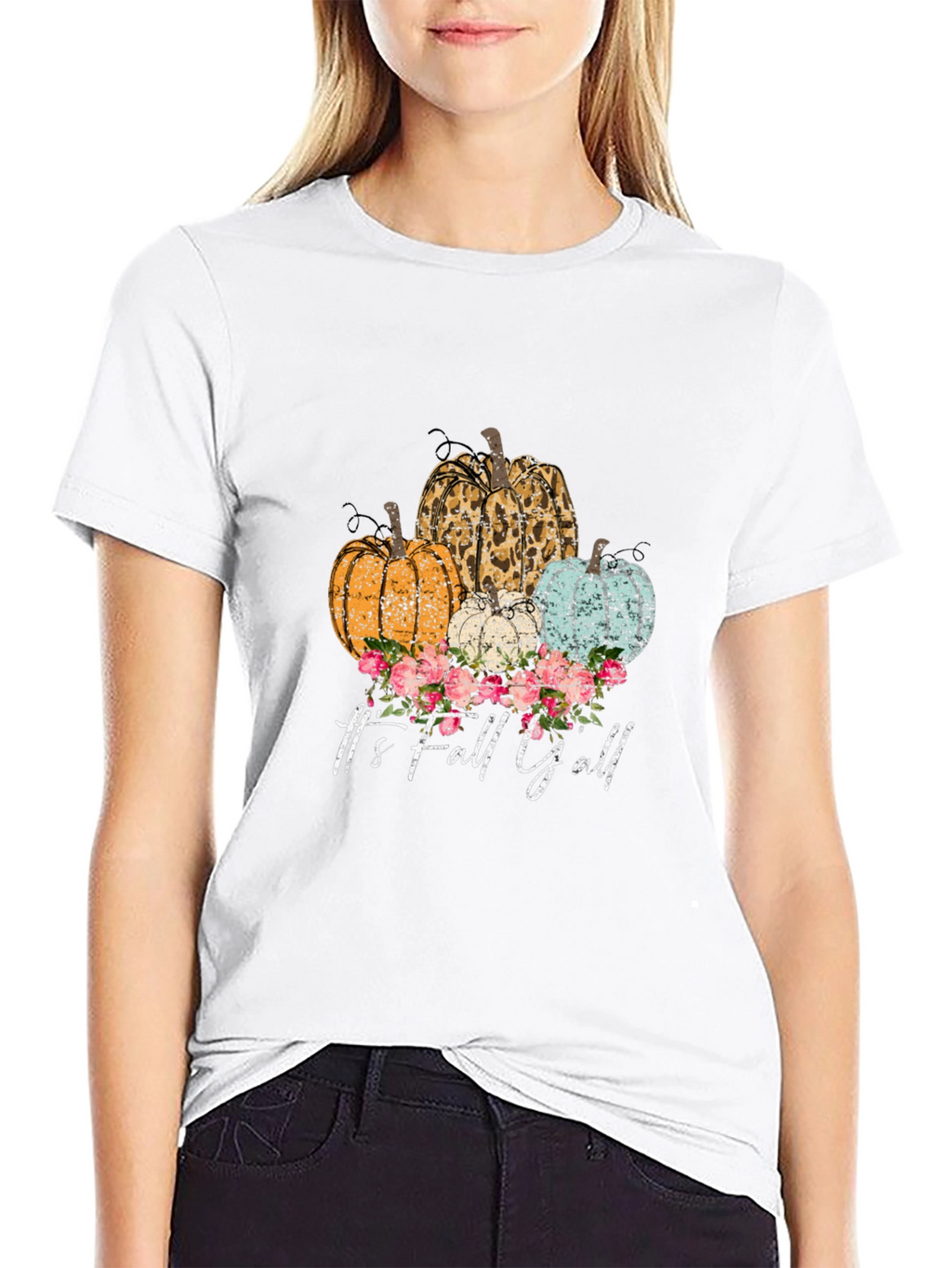 Fall Yall Pumpkin T-Shirt - Autumn Graphic Tee