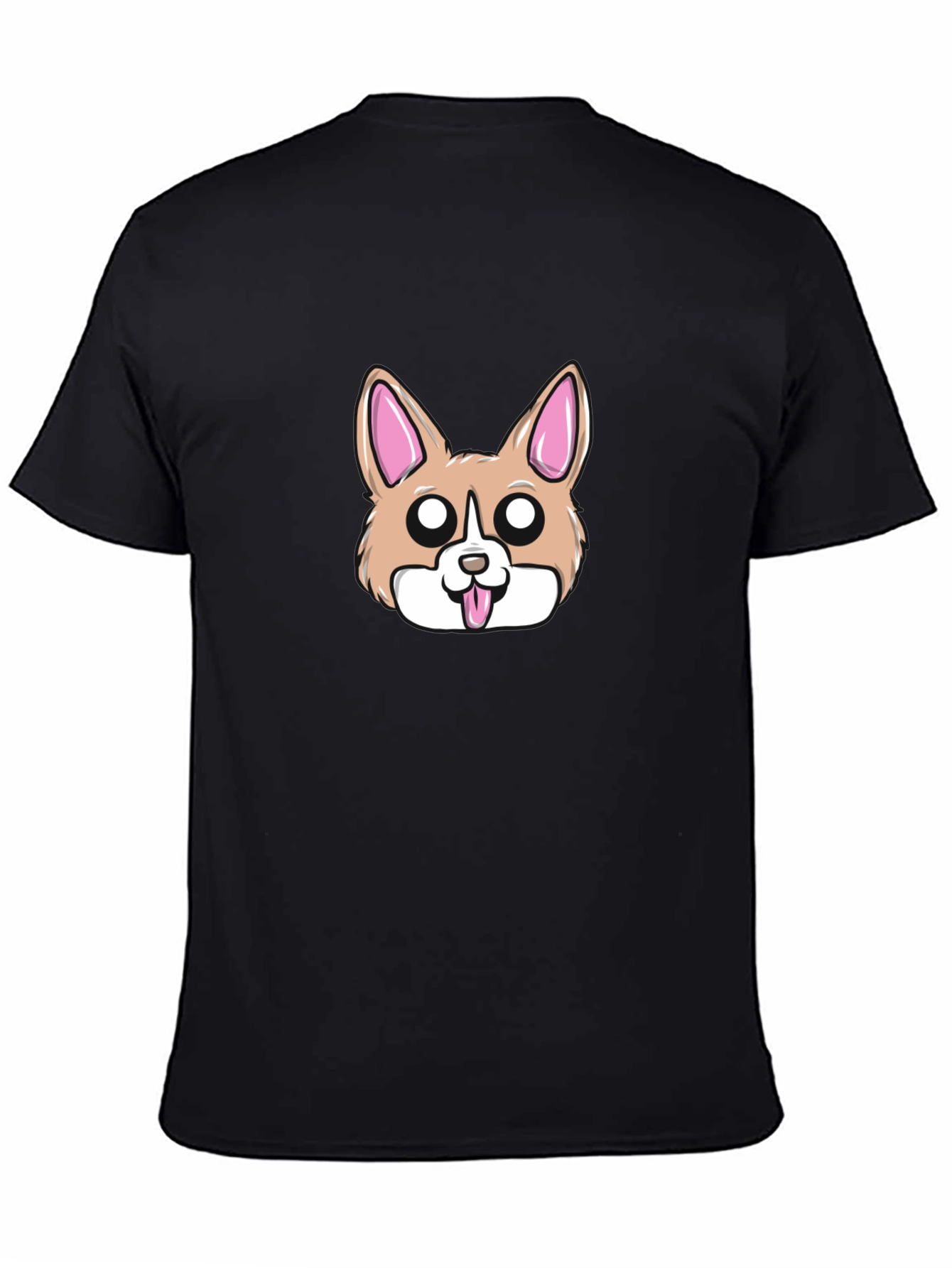 Cute Corgi Face T-Shirt – Adorable Dog Lover Tee