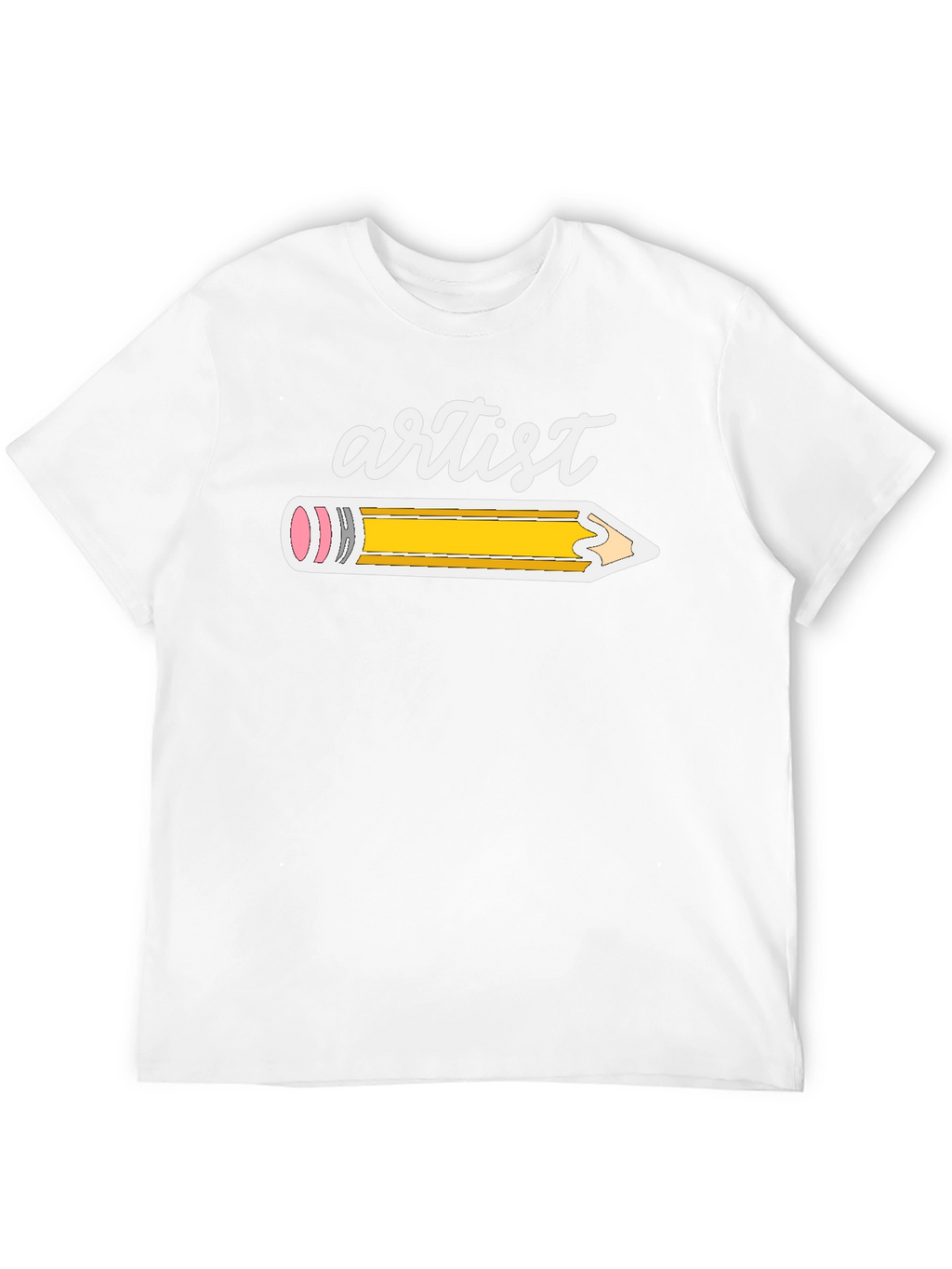 Artist Pencil Graphic T-Shirt