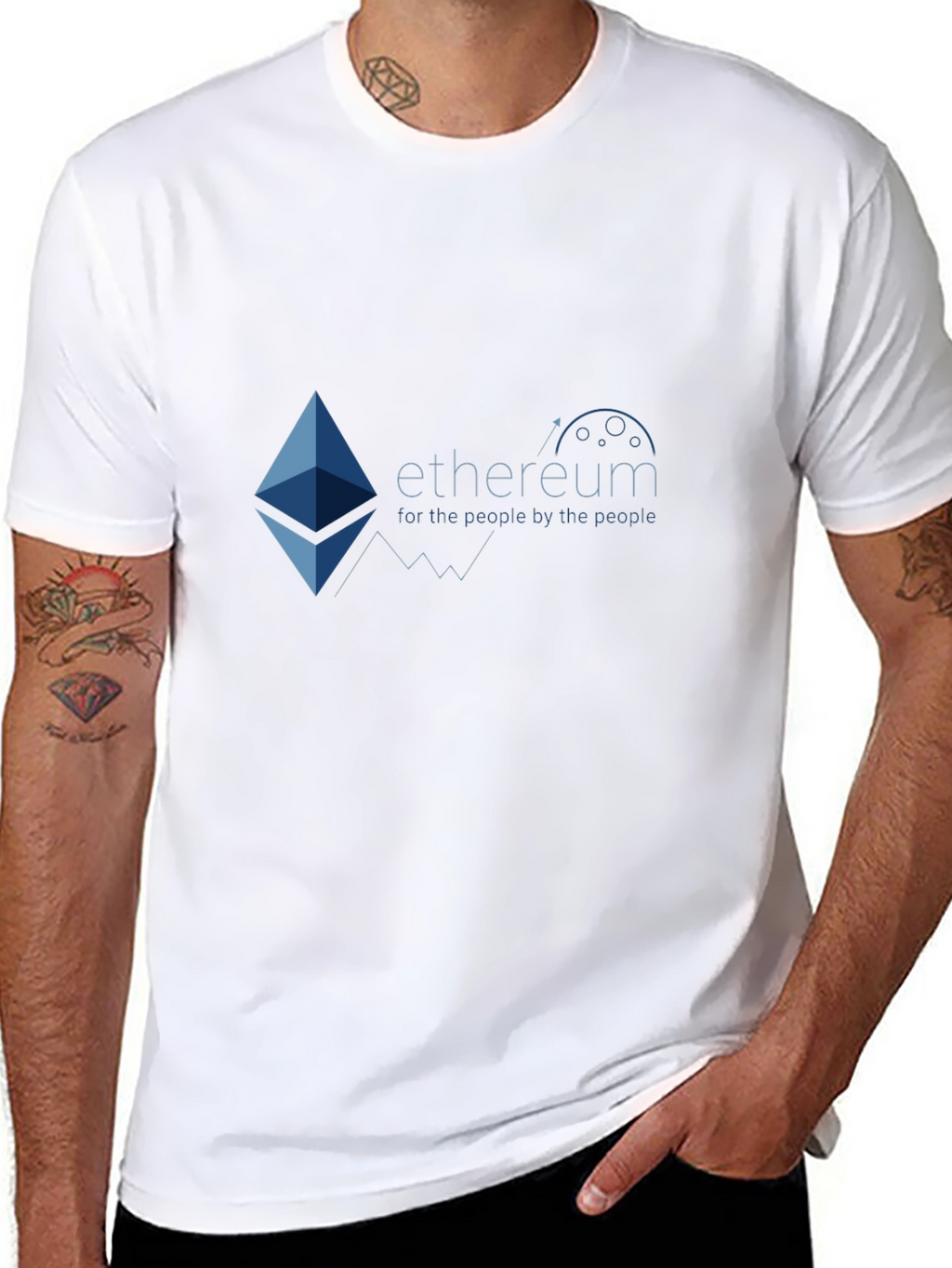 Ethereum Crypto Black T-Shirt
