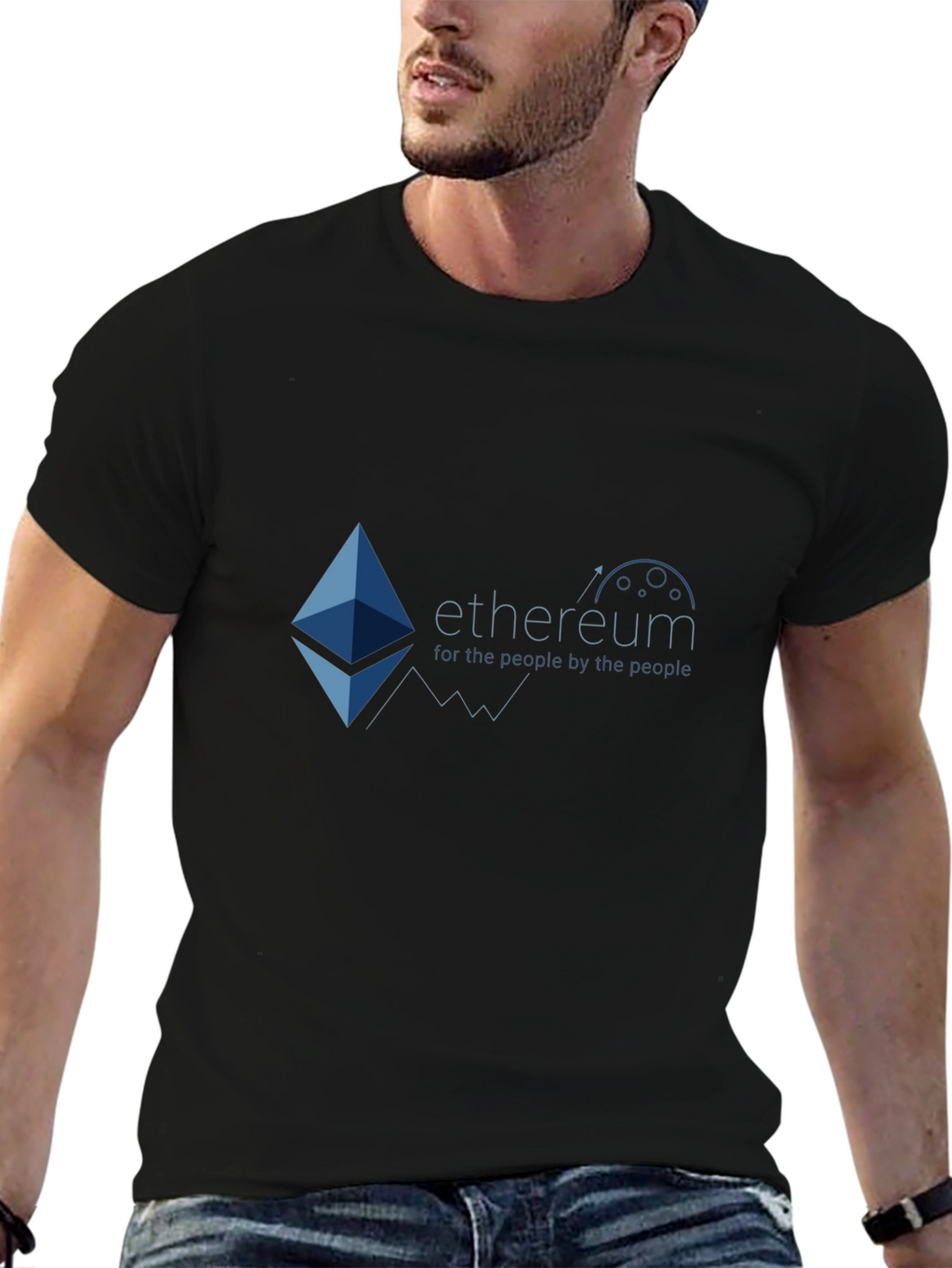 Ethereum Crypto Black T-Shirt