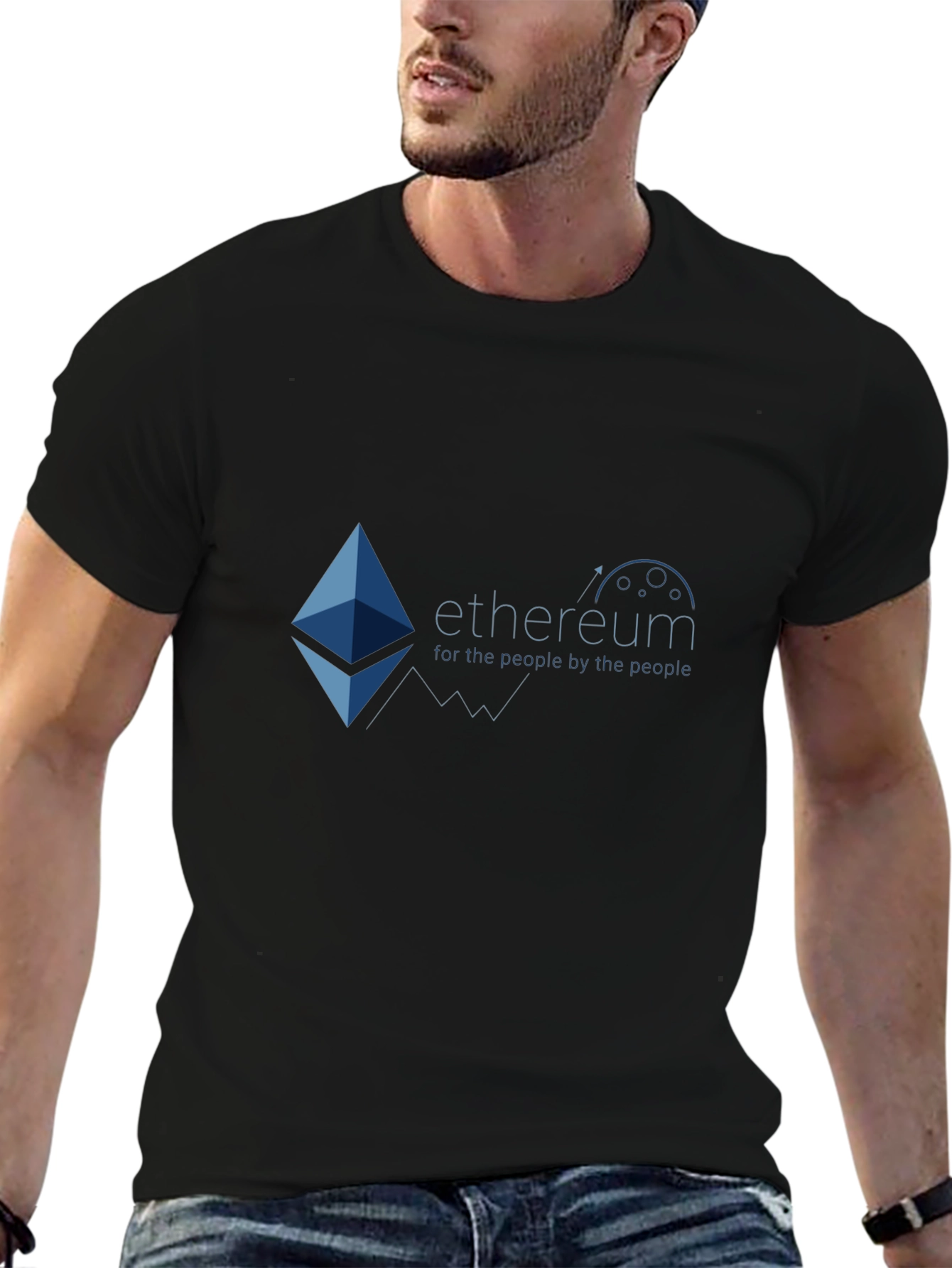 Ethereum Crypto Black T-Shirt