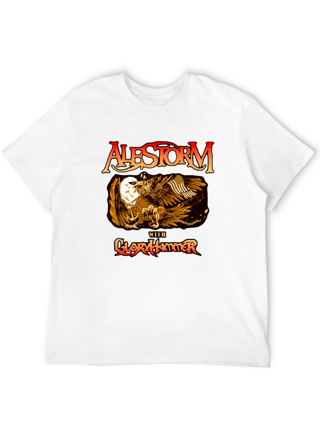 Alestorm with Gloryhammer Black T-Shirt