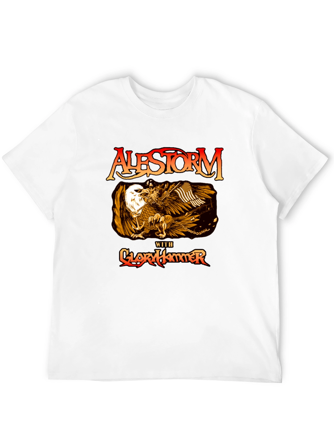 Alestorm with Gloryhammer Black T-Shirt