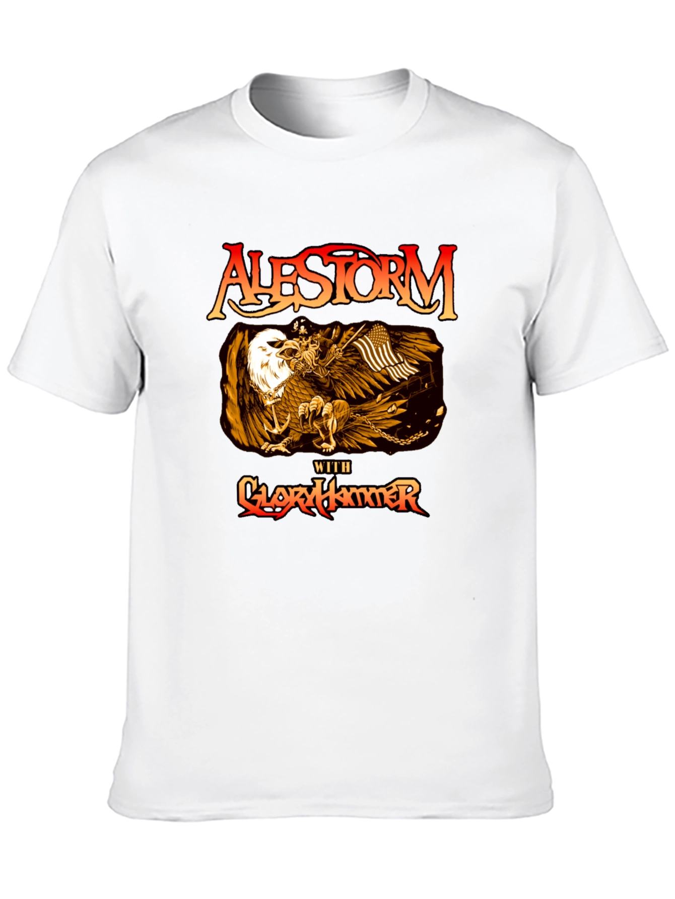Alestorm with Gloryhammer Black T-Shirt