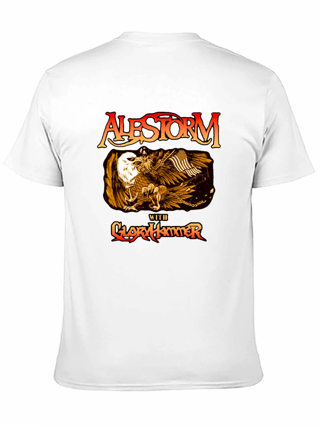 Alestorm with Gloryhammer Black T-Shirt