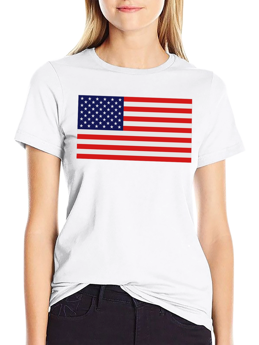American Flag Graphic T-Shirt - Patriotic Pride