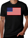 American Flag Graphic T-Shirt - Patriotic Pride