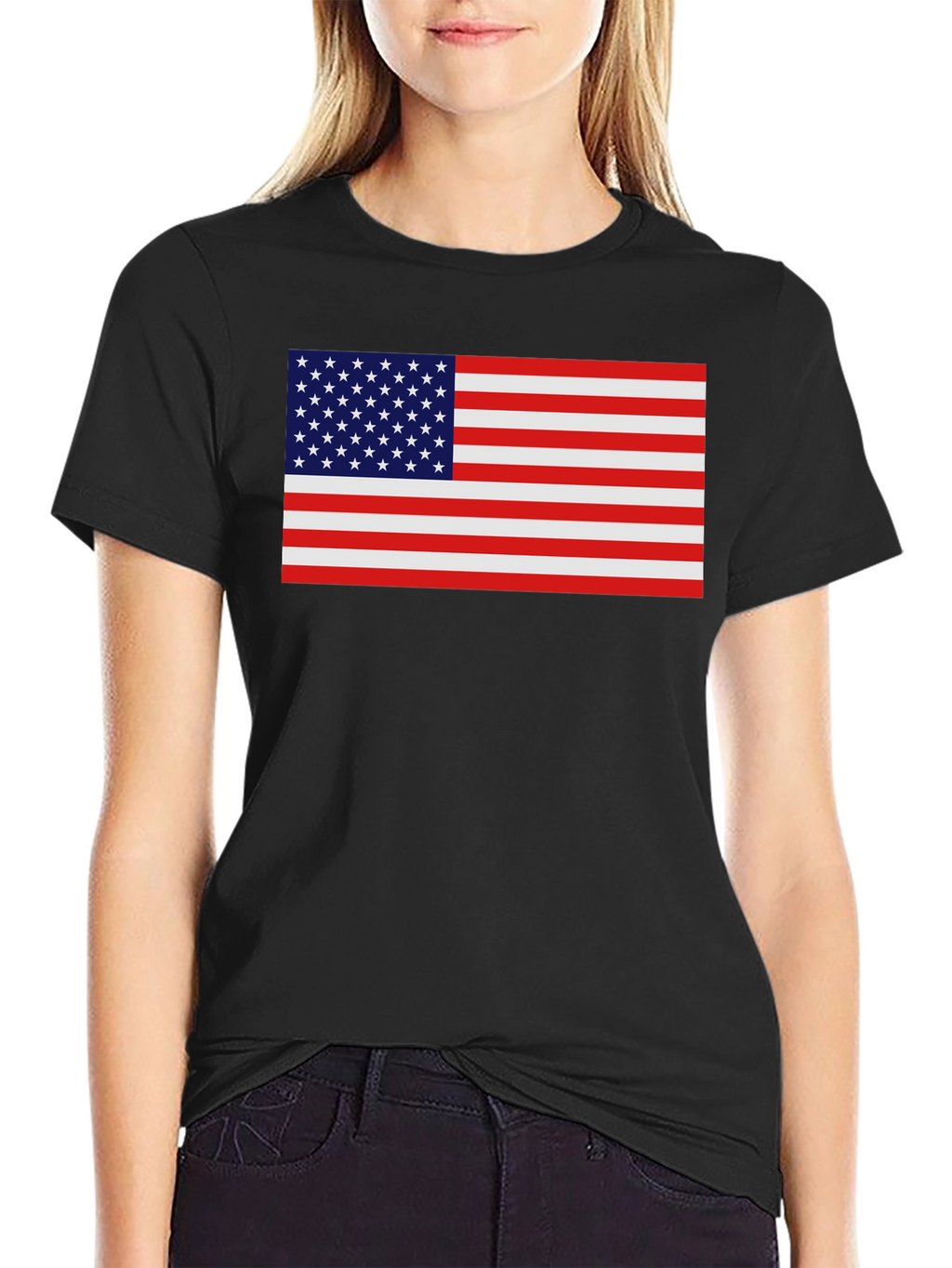 American Flag Graphic T-Shirt - Patriotic Pride