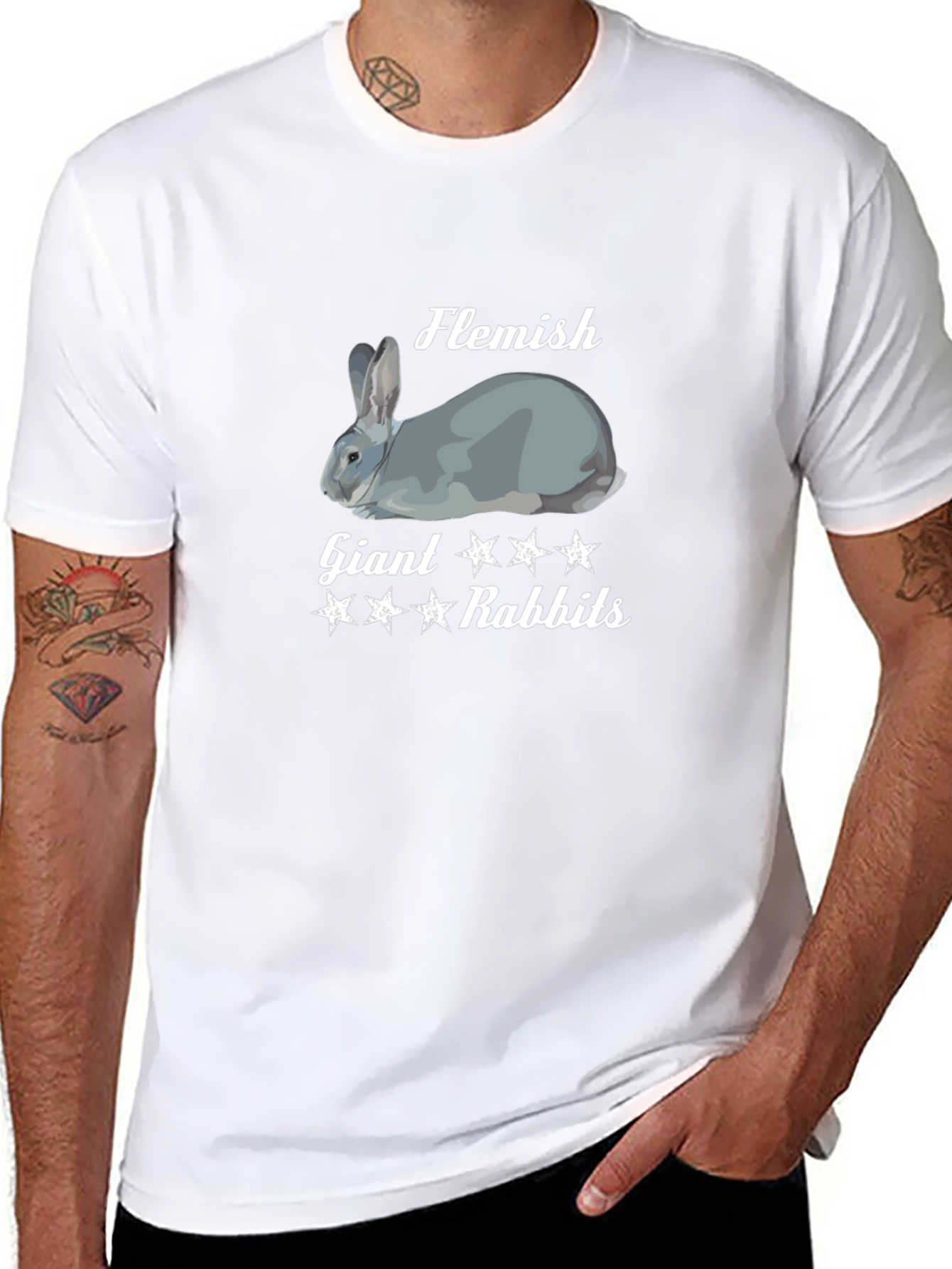 Flemish Giant Rabbit T-Shirt