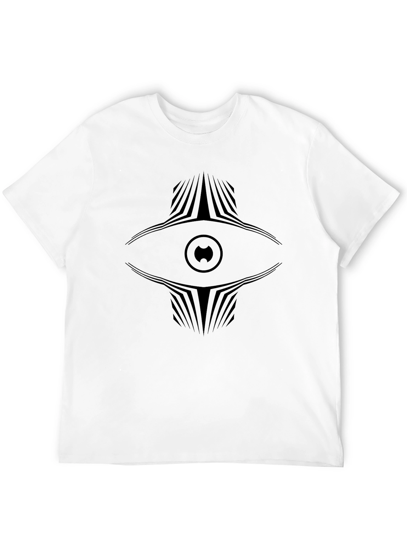 Eye Graphic Black T-Shirt