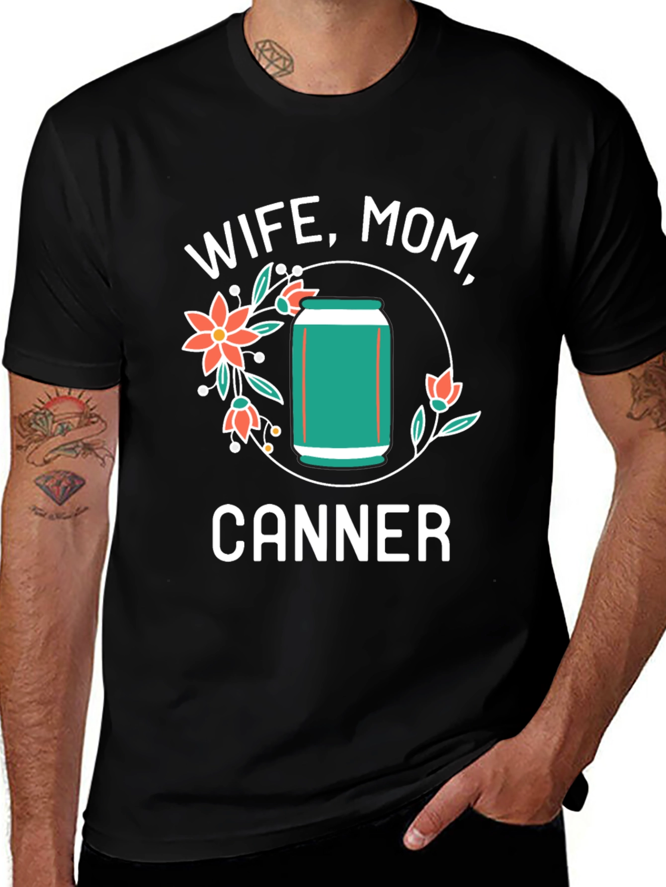 Wife Mom Canner T-Shirt - Funny Canning Gift