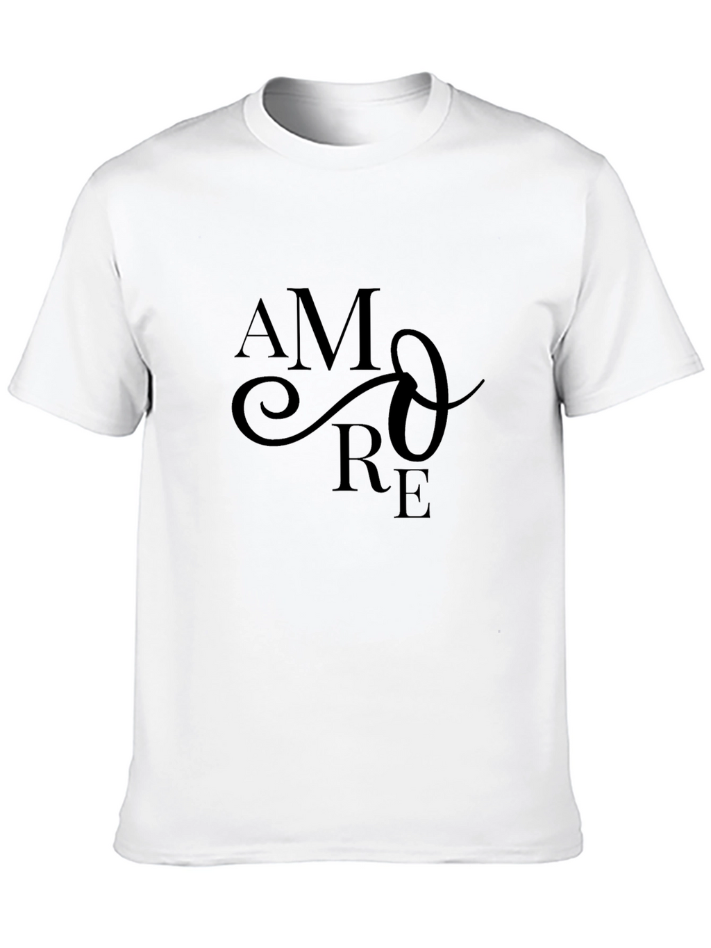 Stylish Amore Graphic Print T-Shirt