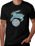 Mystical Hare Black T-Shirt