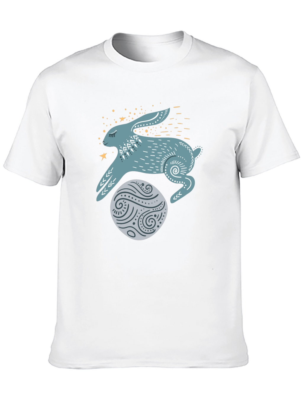 Mystical Hare Black T-Shirt