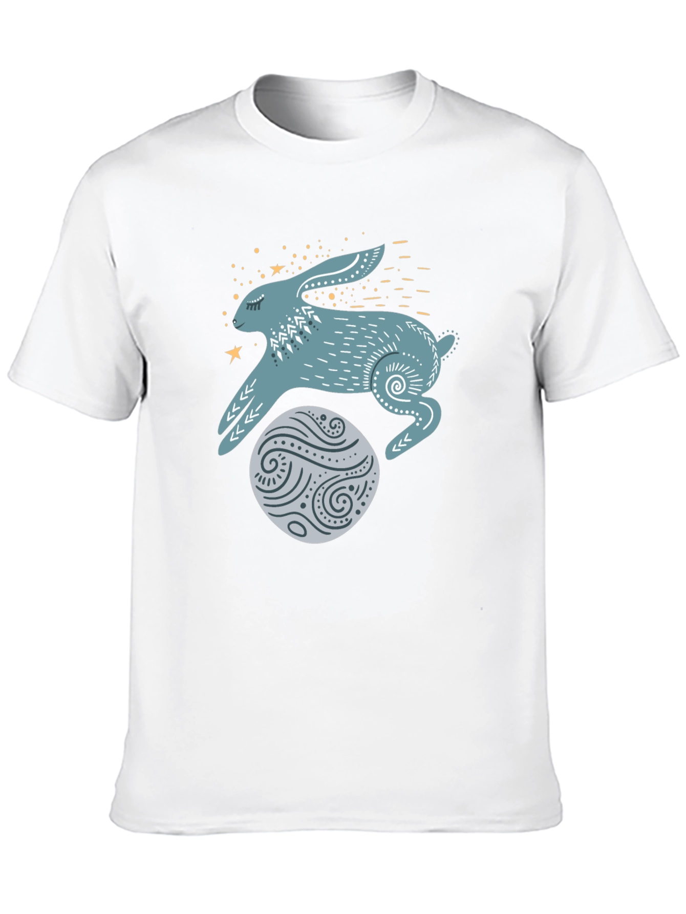 Mystical Hare Black T-Shirt