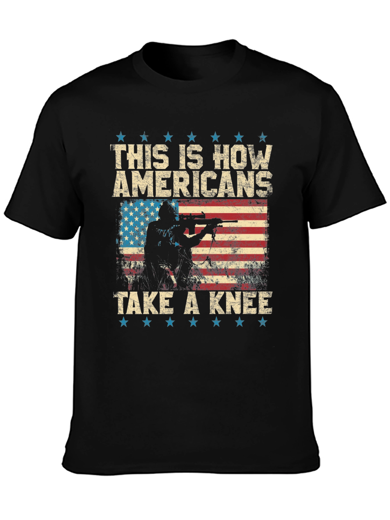 American Pride T-Shirt: This is How Americans Take a Knee