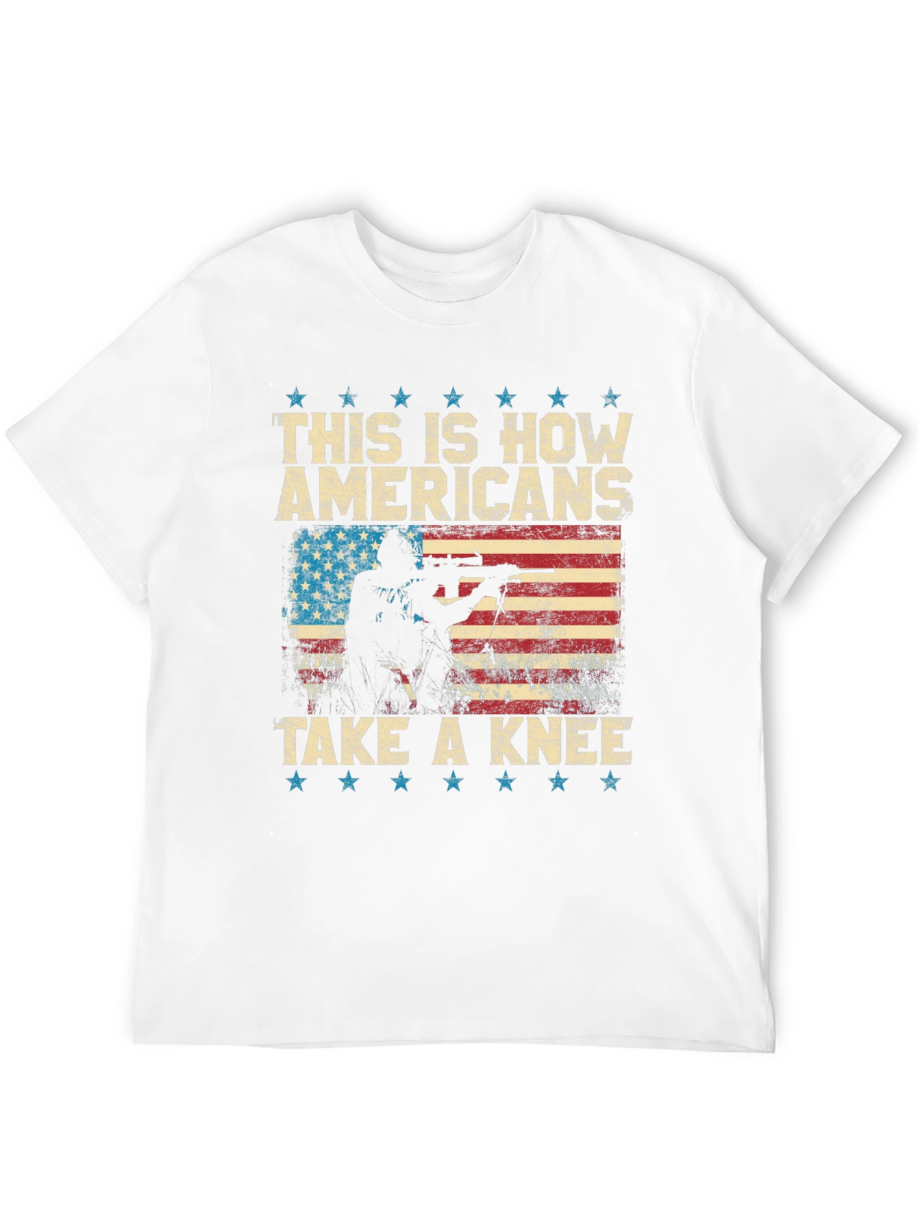 American Pride T-Shirt: This is How Americans Take a Knee