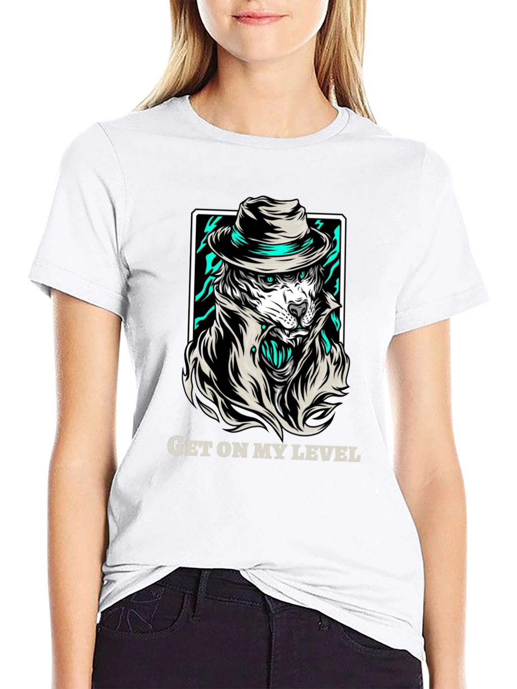 Get On My Level Tiger T-Shirt