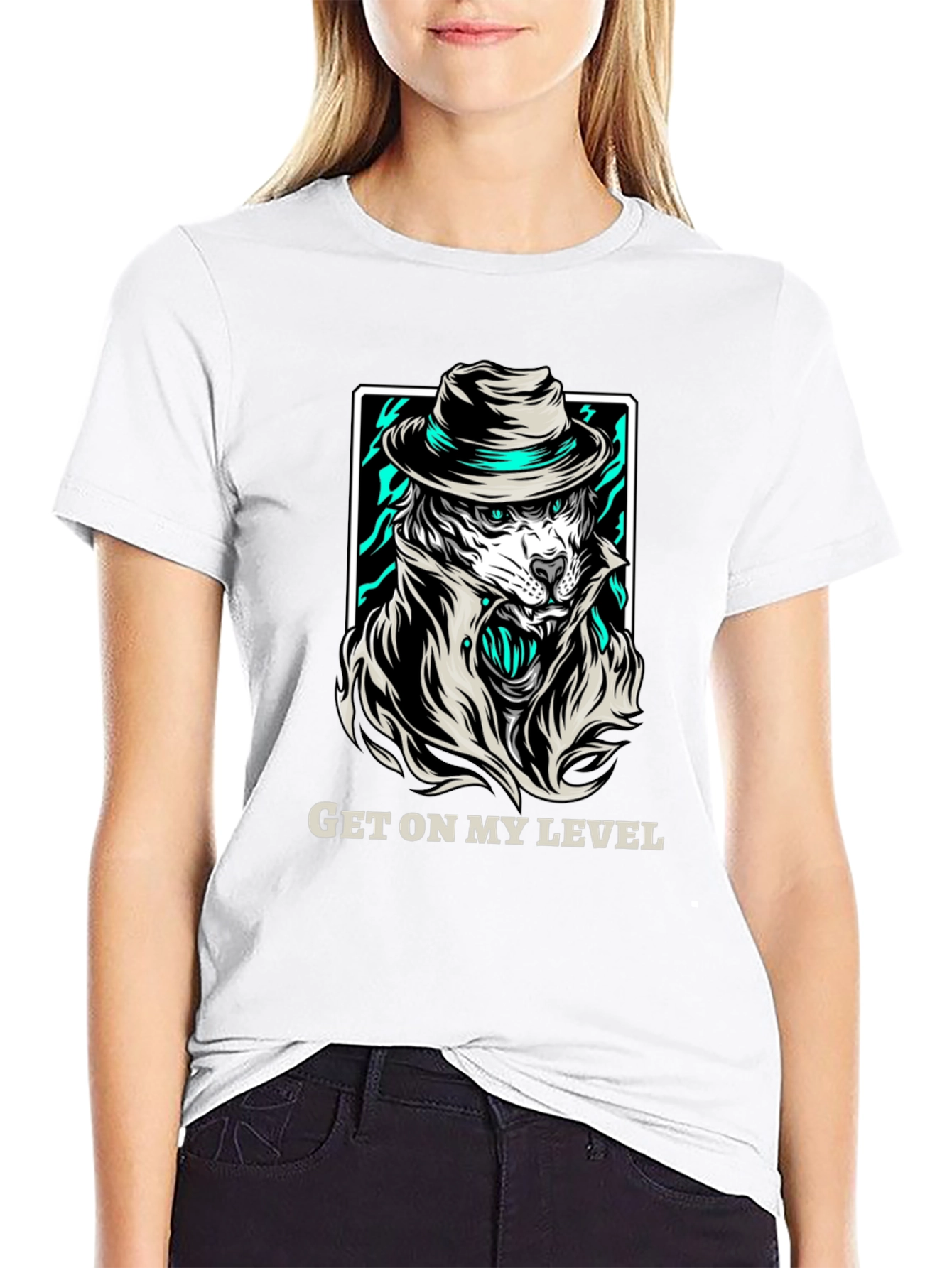 Get On My Level Tiger T-Shirt