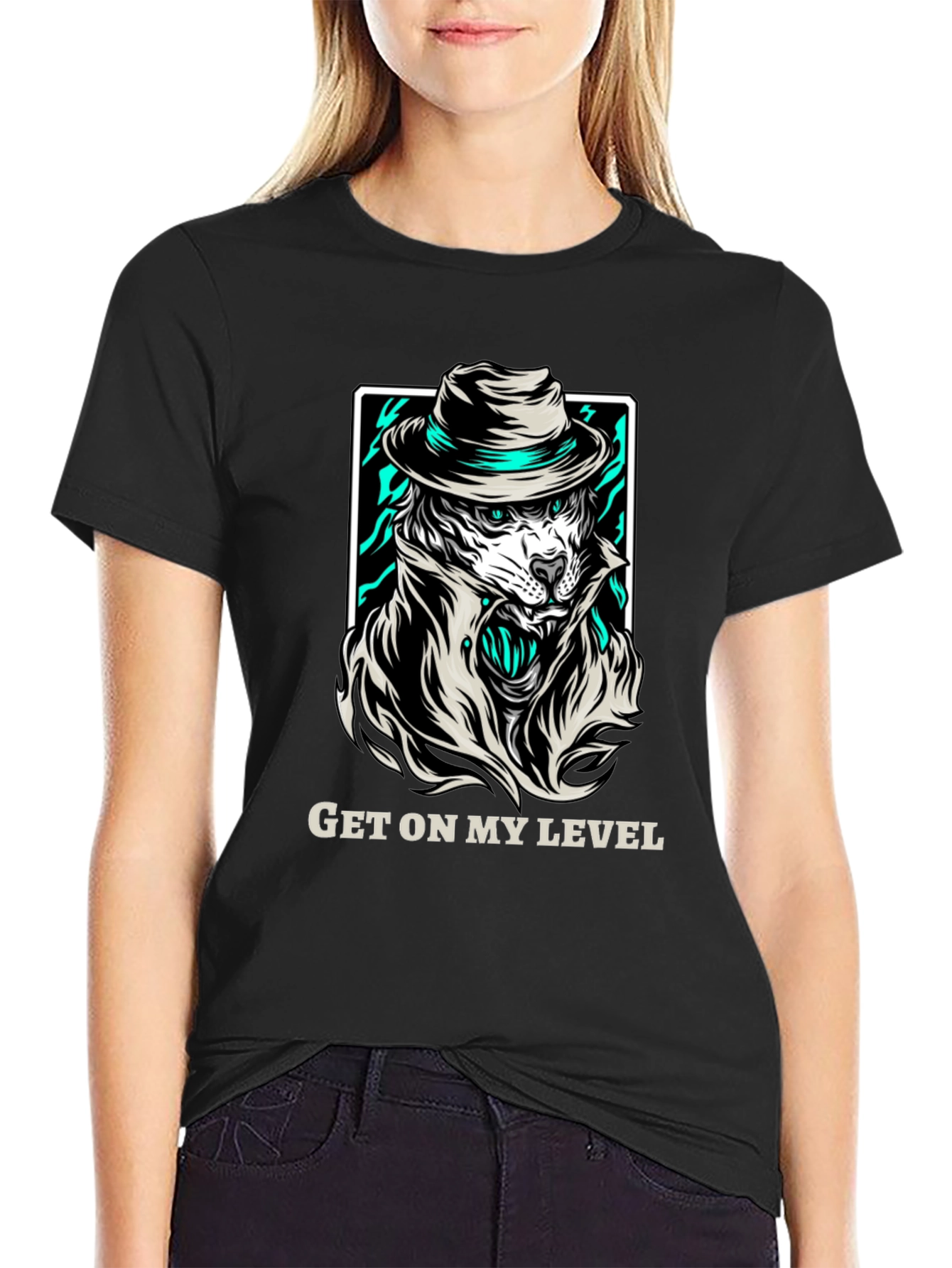 Get On My Level Tiger T-Shirt