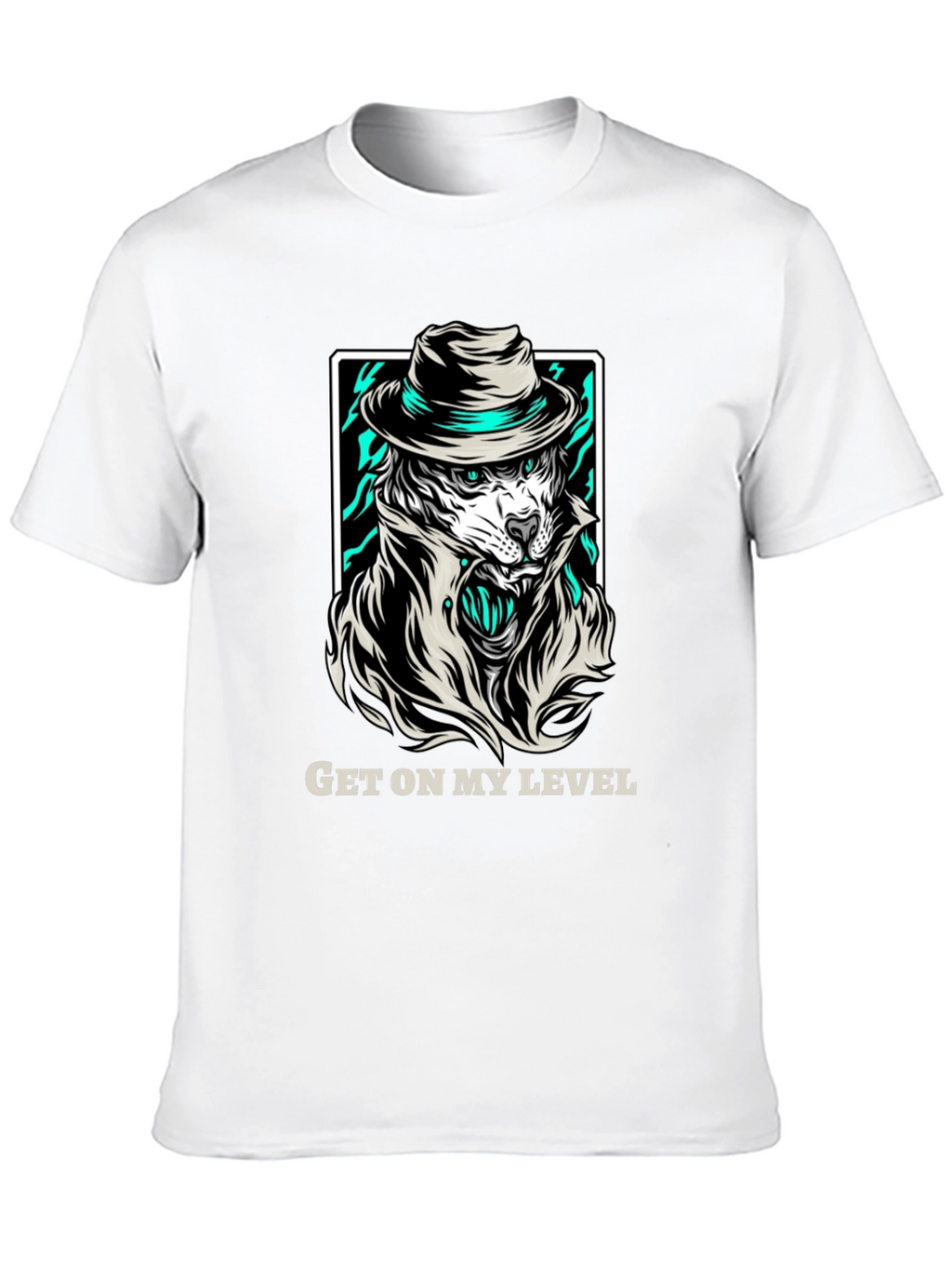 Get On My Level Tiger T-Shirt