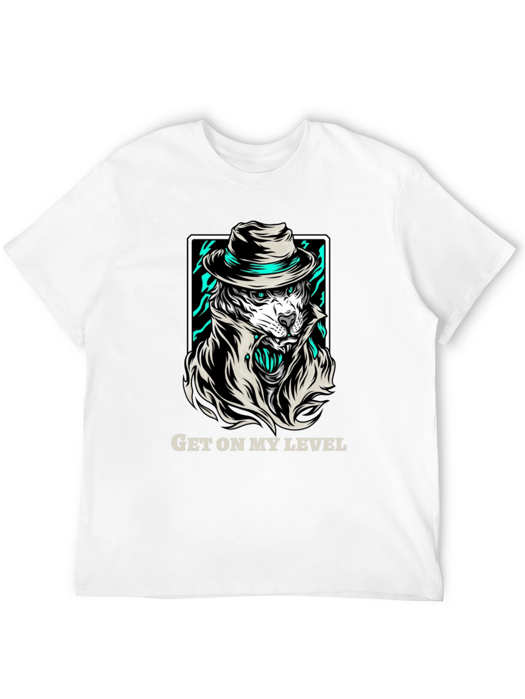 Get On My Level Tiger T-Shirt