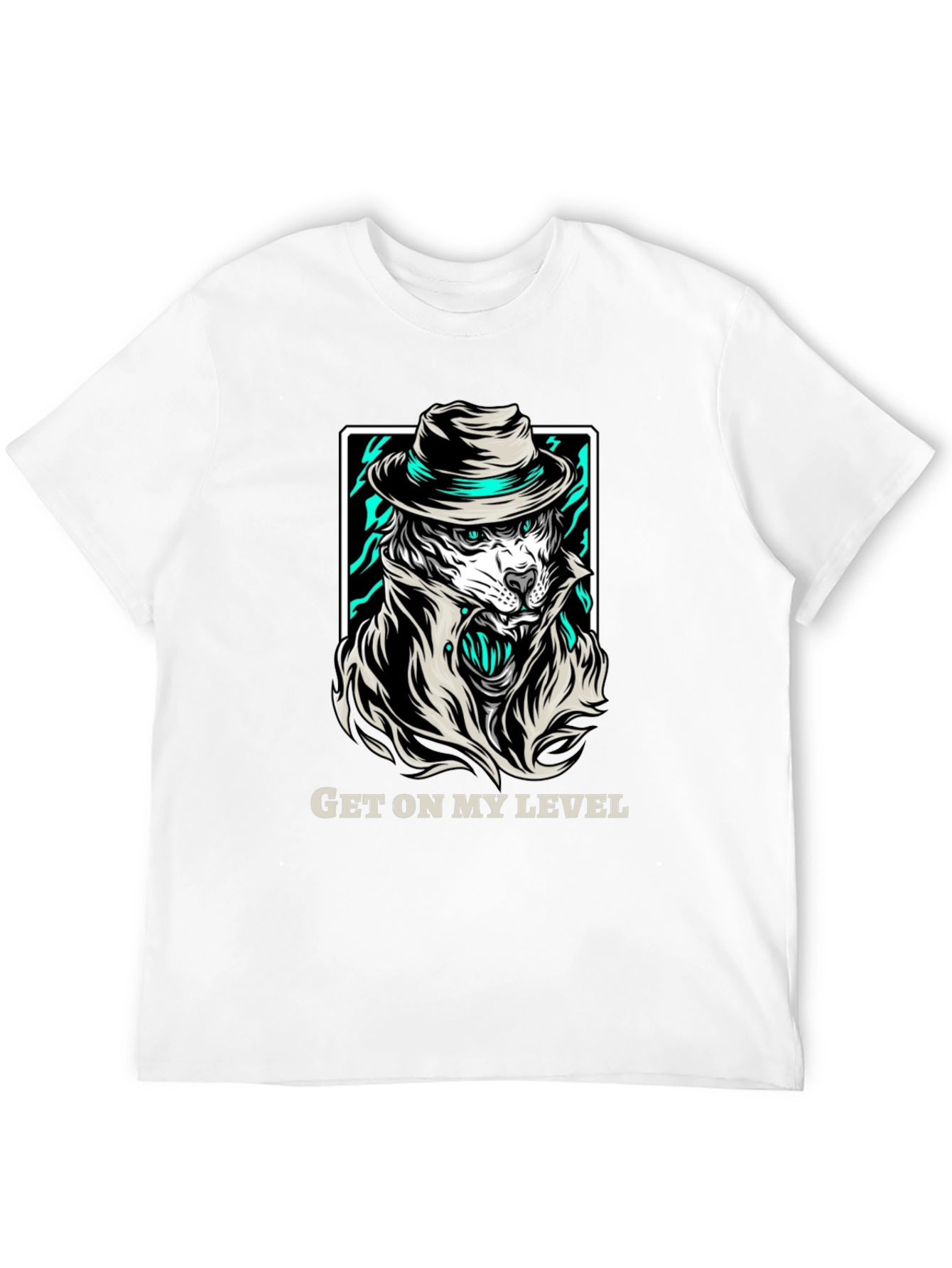 Get On My Level Tiger T-Shirt