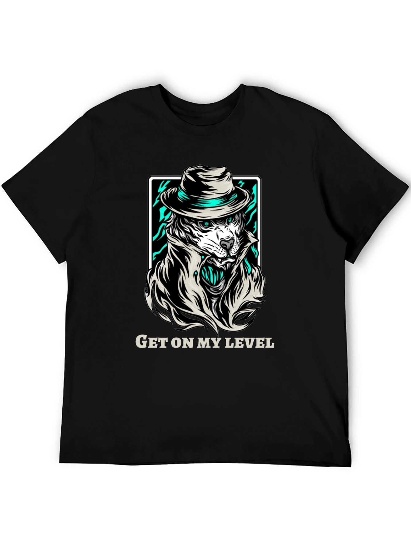 Get On My Level Tiger T-Shirt
