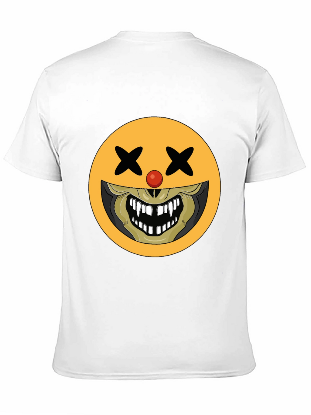 Creepy Clown Emoji Graphic Tee