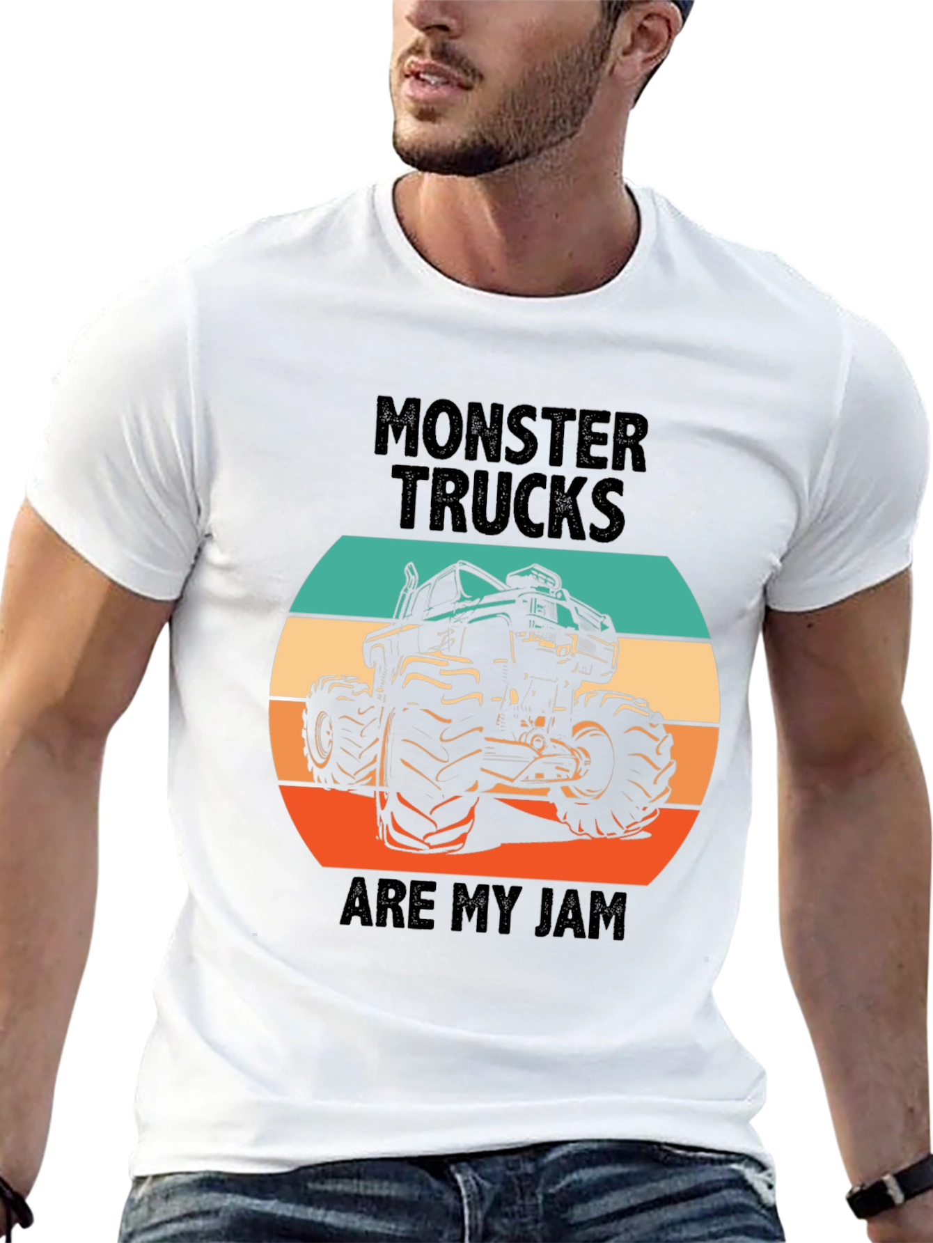 Monster Trucks Are My Jam Graphic Tee