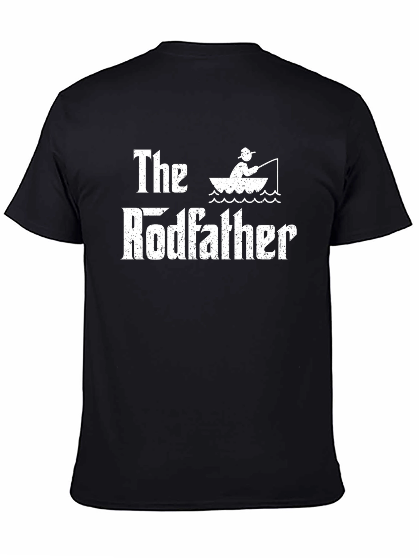 The Rodfather T-Shirt - Fishing Humor Tee