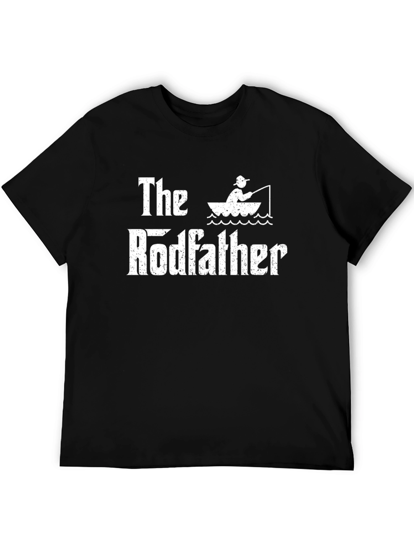 The Rodfather T-Shirt - Fishing Humor Tee