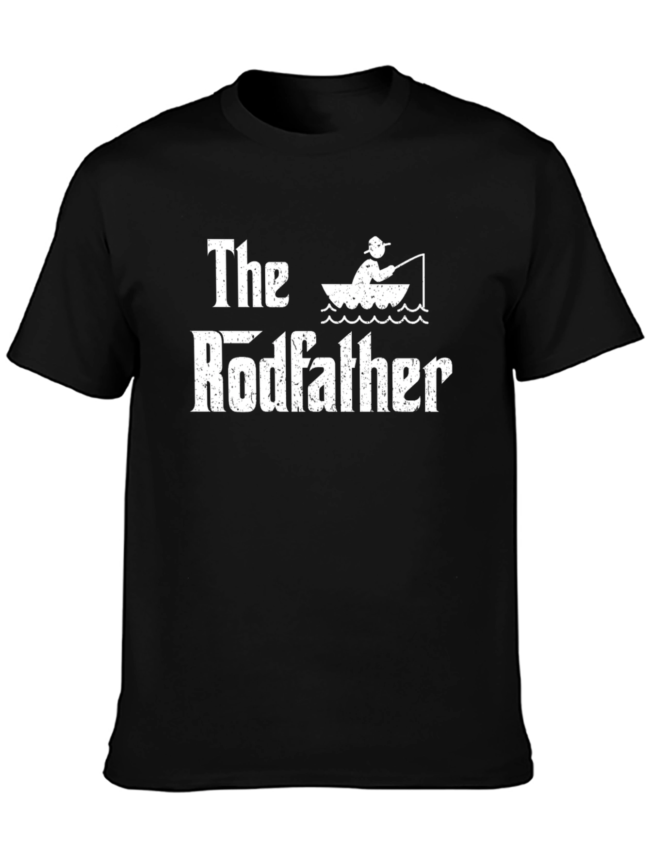 The Rodfather T-Shirt - Fishing Humor Tee