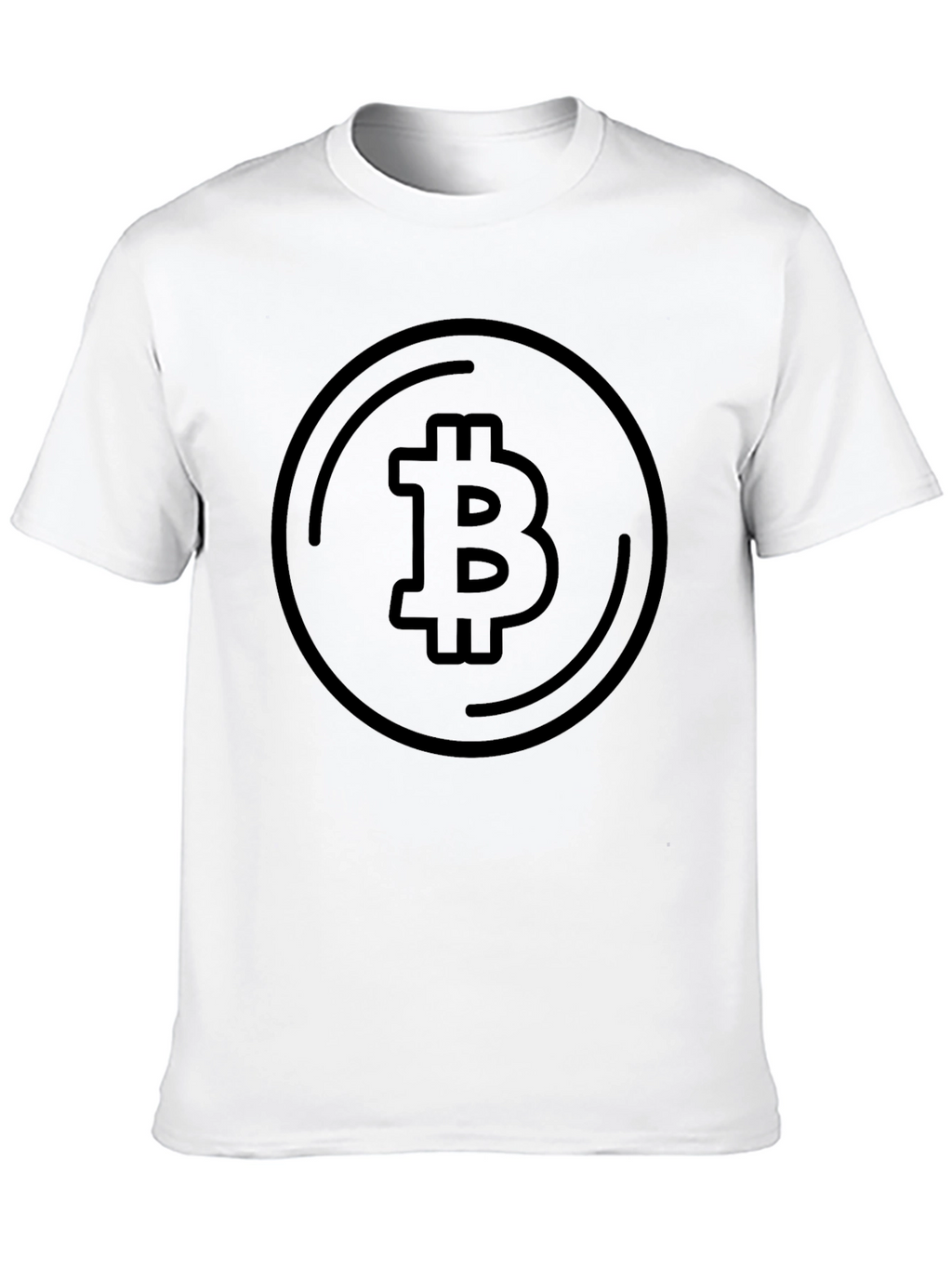 Bitcoin Black Tee - Crypto Currency T-Shirt