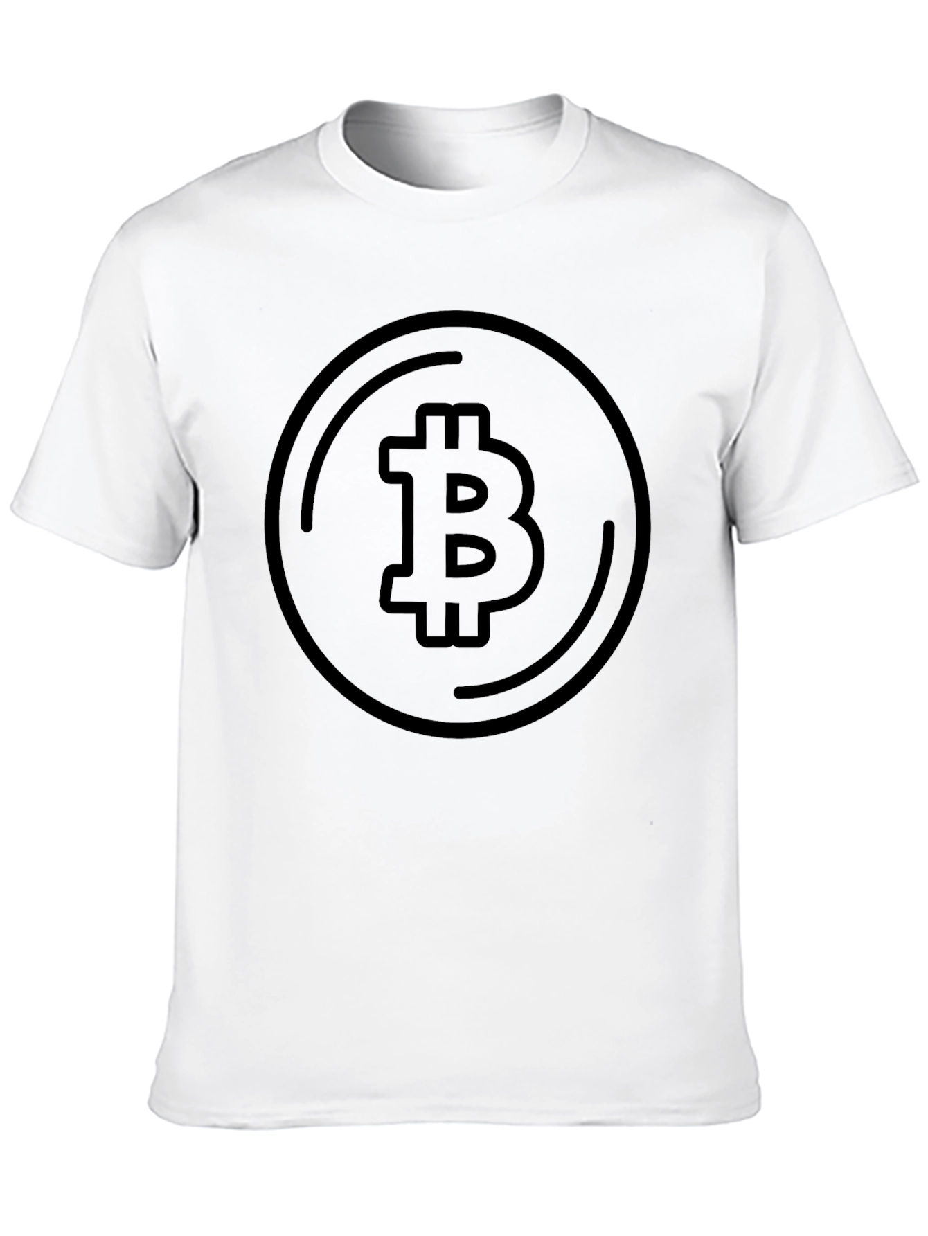 Bitcoin Black Tee - Crypto Currency T-Shirt
