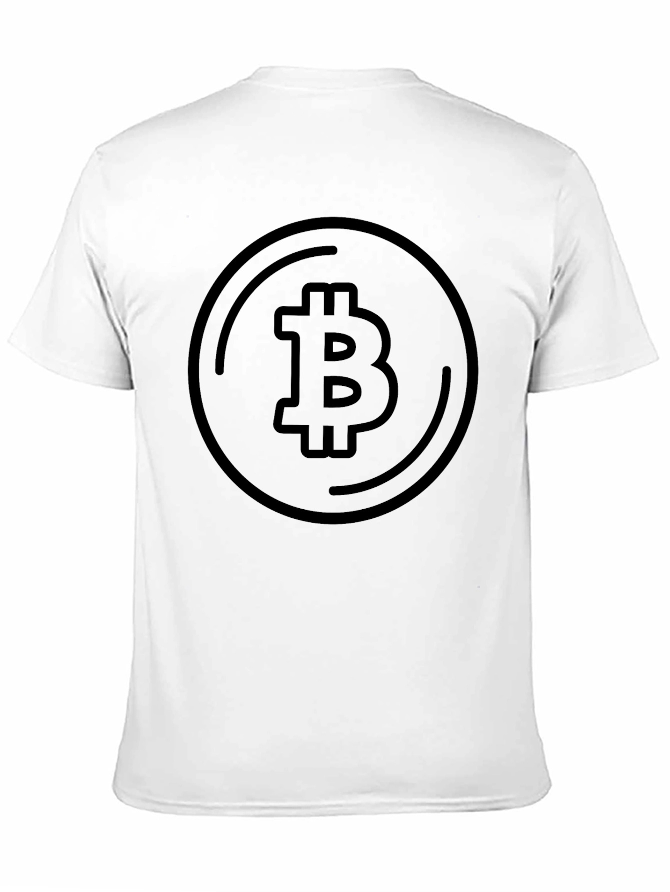 Bitcoin Black Tee - Crypto Currency T-Shirt