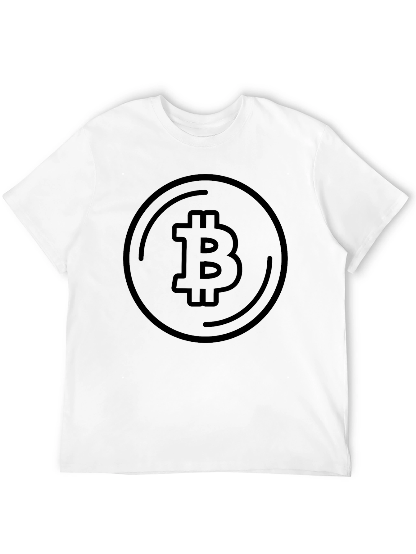 Bitcoin Black Tee - Crypto Currency T-Shirt