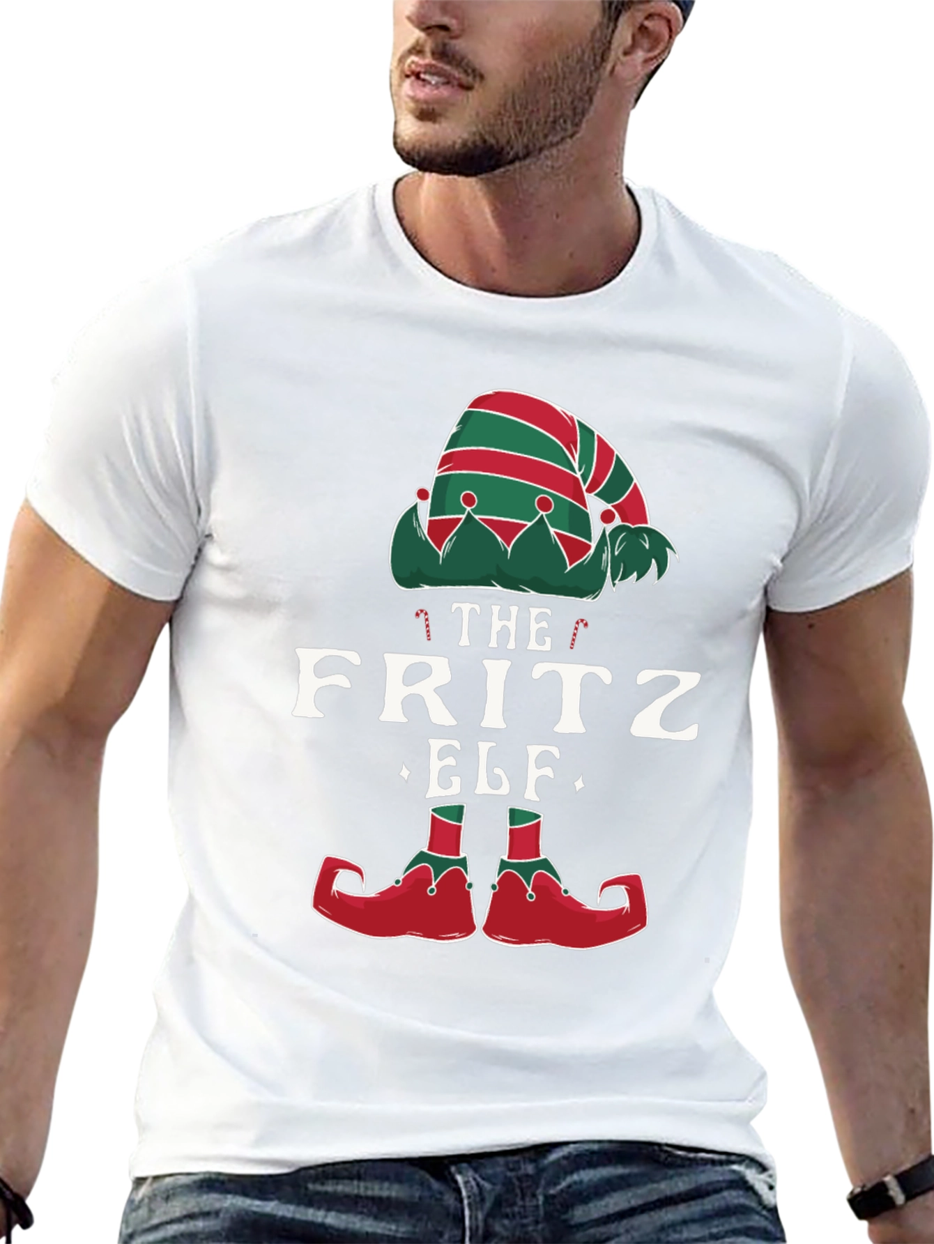 Fritz the Elf Christmas T-Shirt
