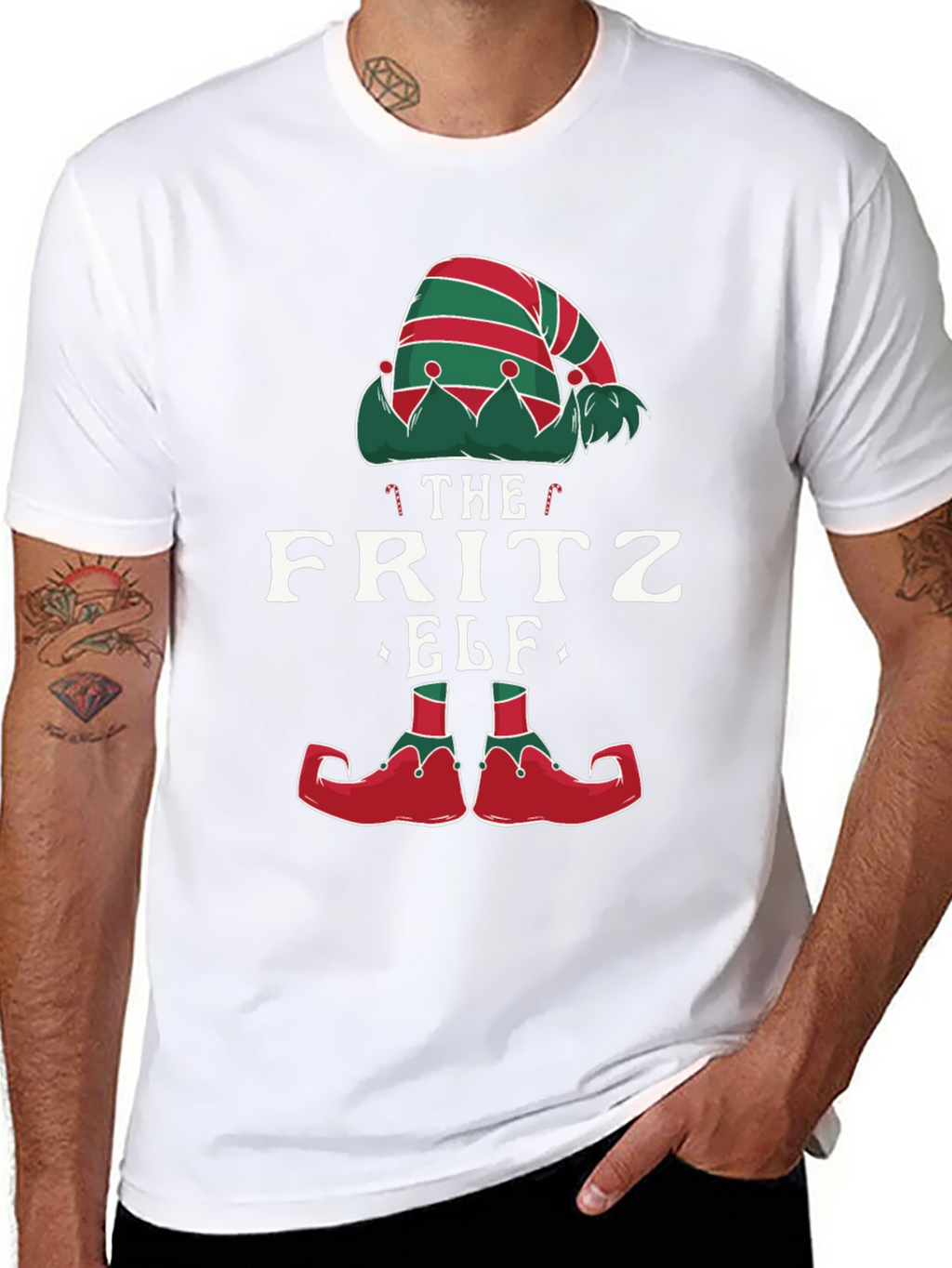 Fritz the Elf Christmas T-Shirt